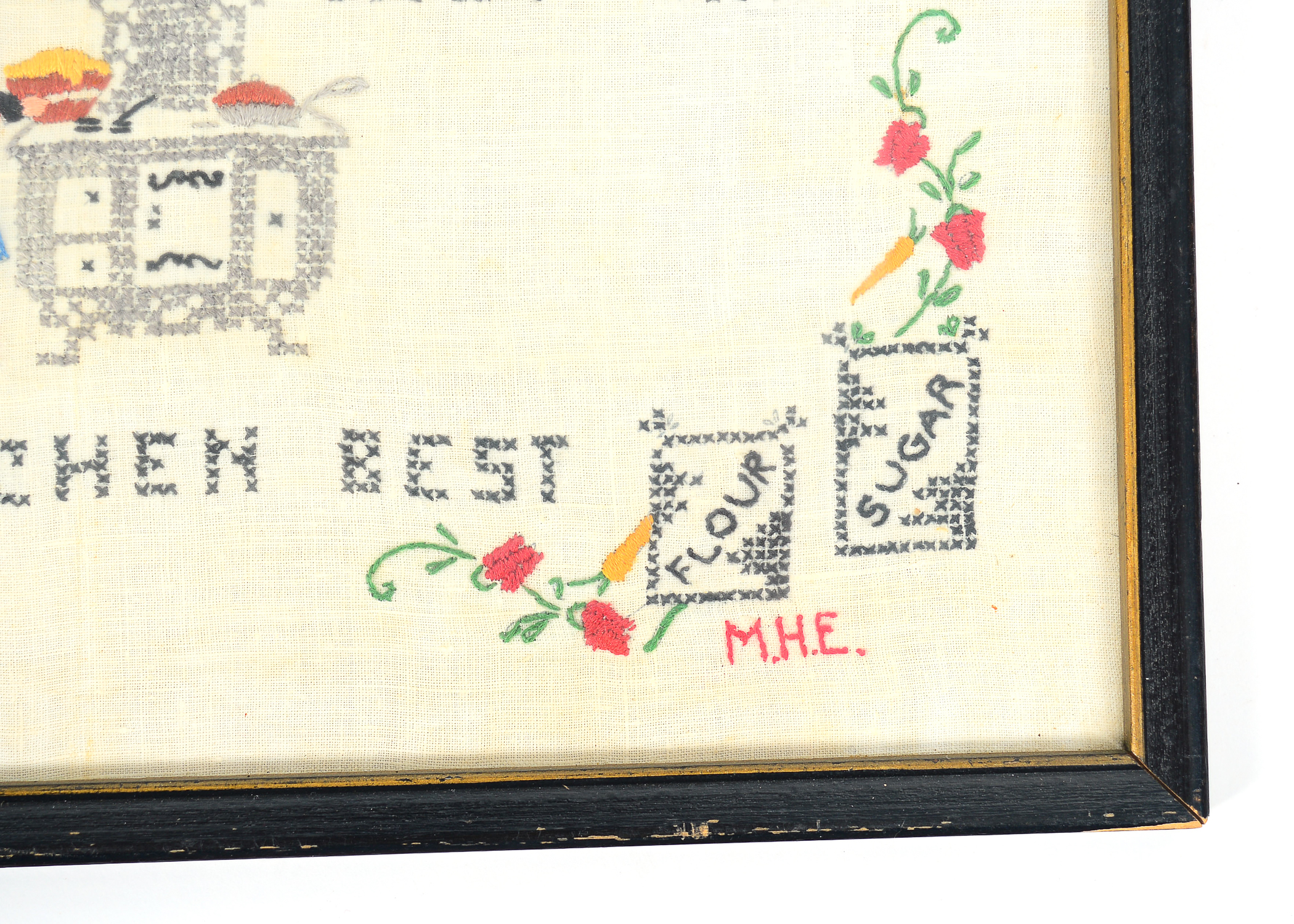 Collection of Framed Needlepoints and Prints