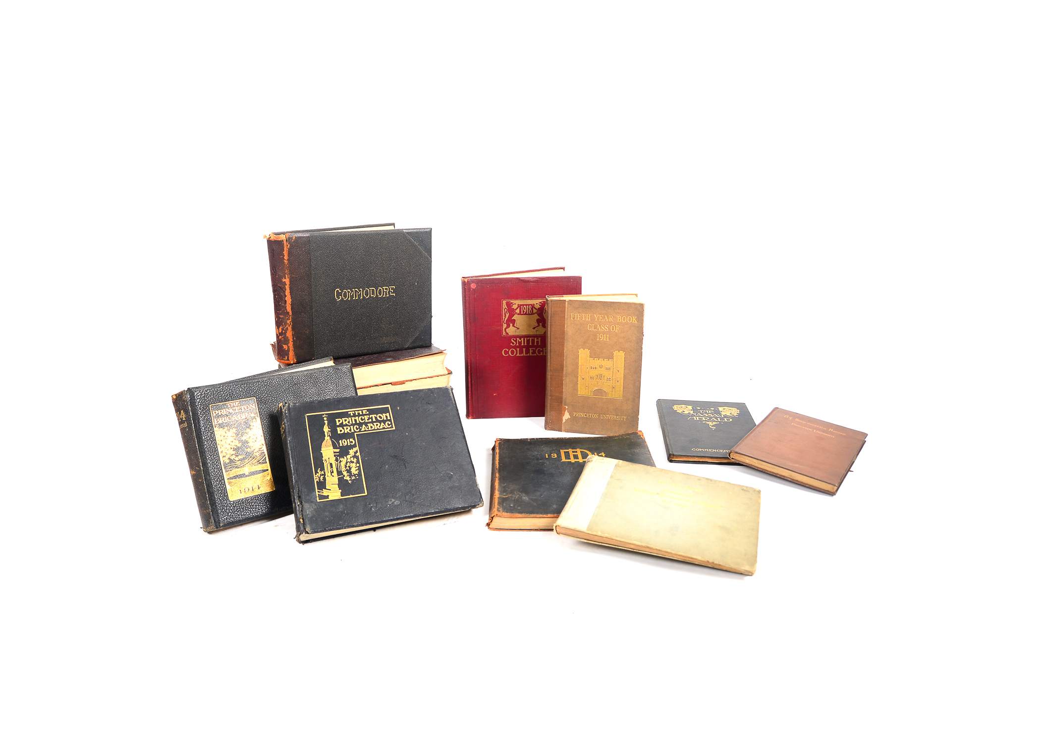 Collection of Antique and Vintage Yearbooks