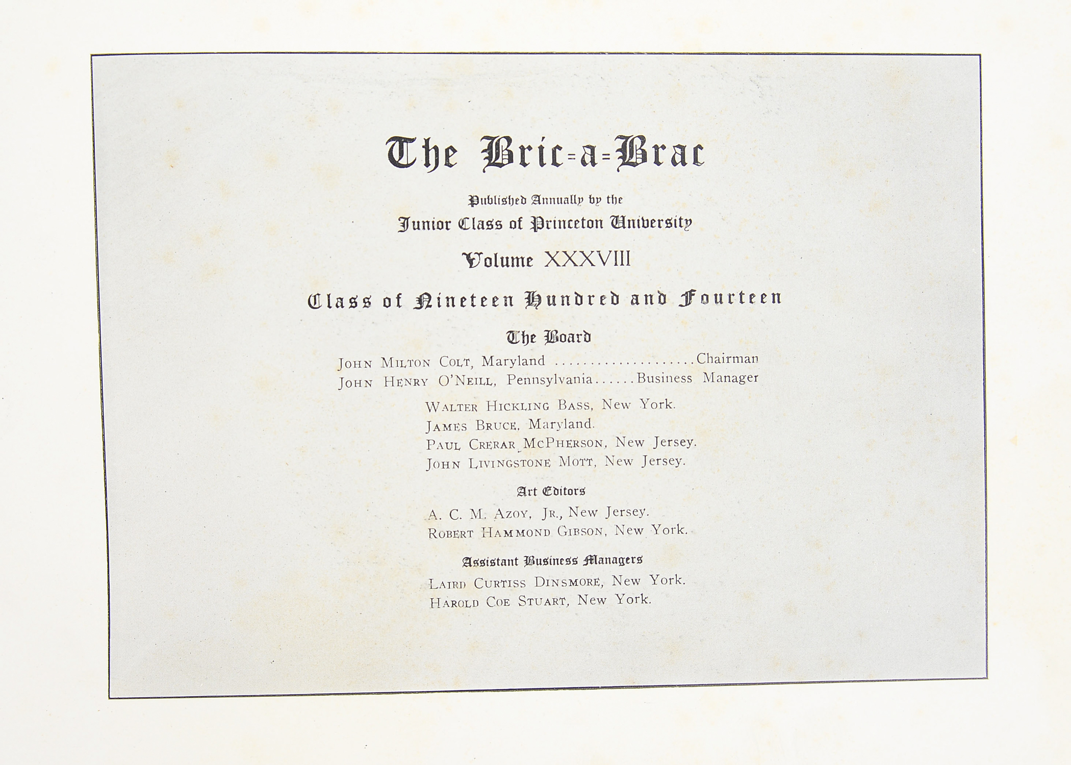 Collection of Antique and Vintage Yearbooks