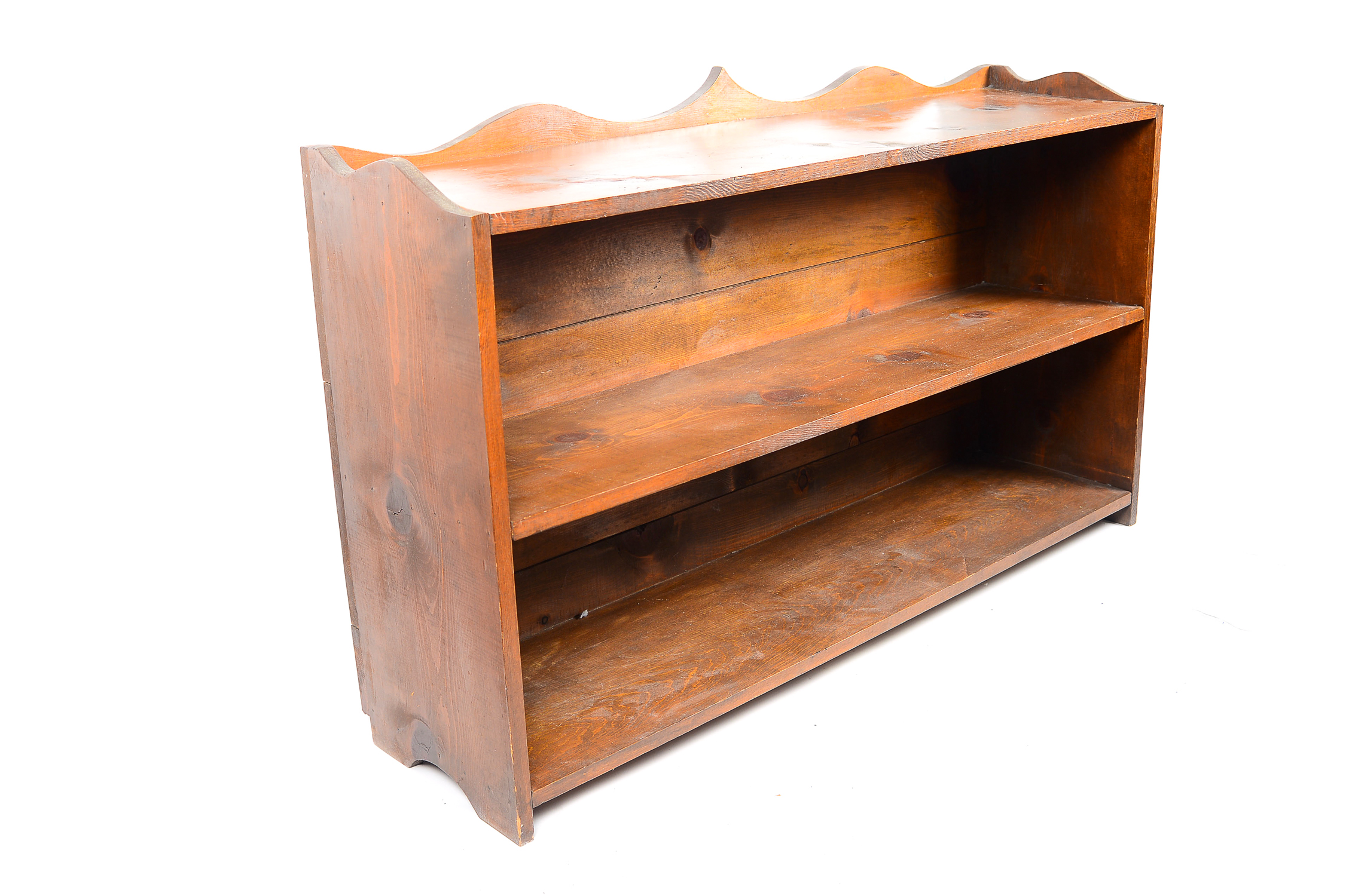 Pair of Wooden Bookshelves
