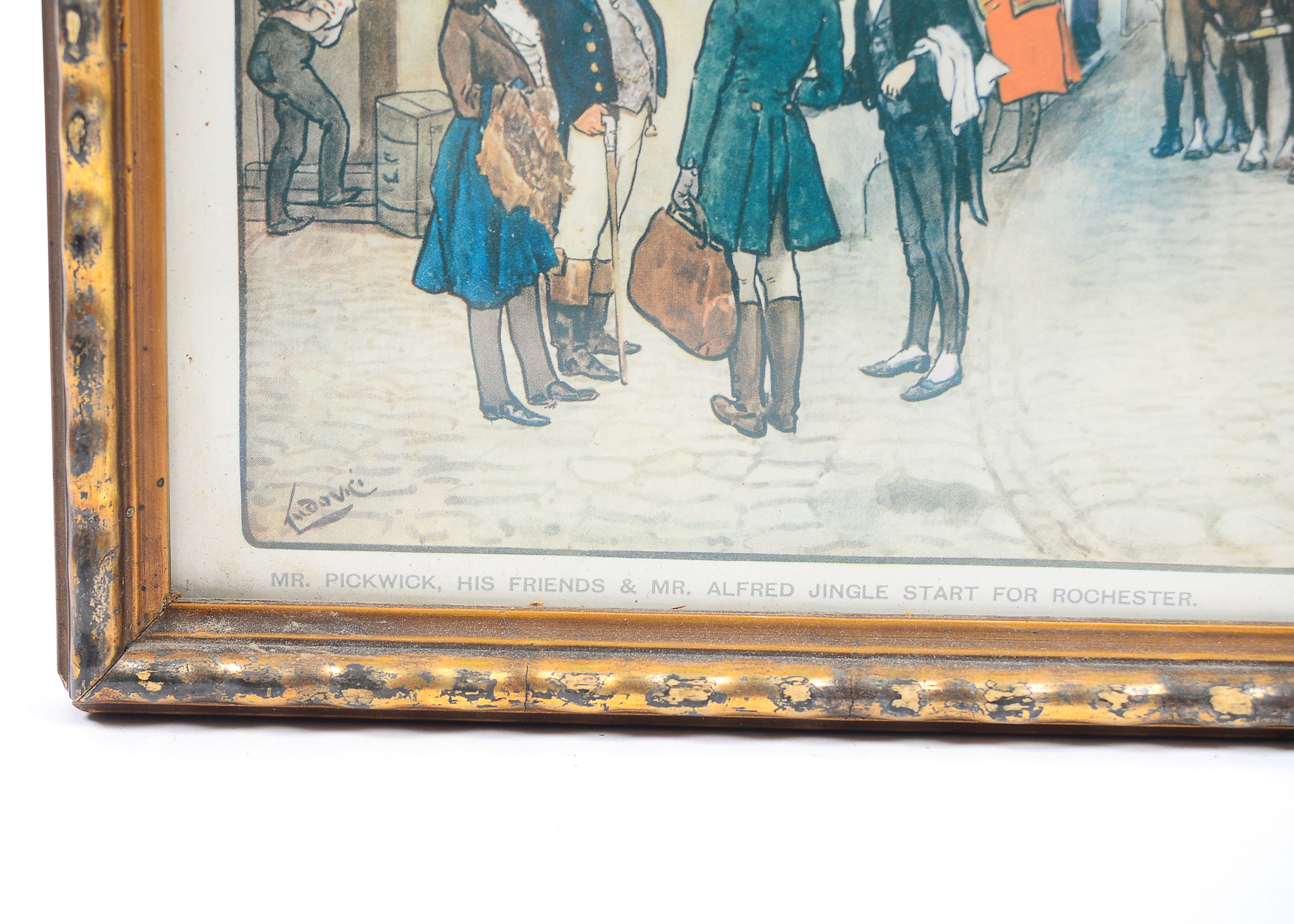 Three Framed Albert Ludovici Prints