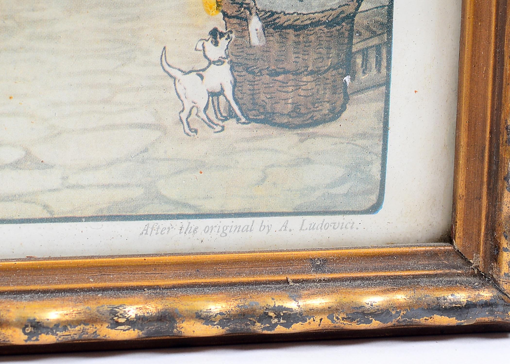 Three Framed Albert Ludovici Prints