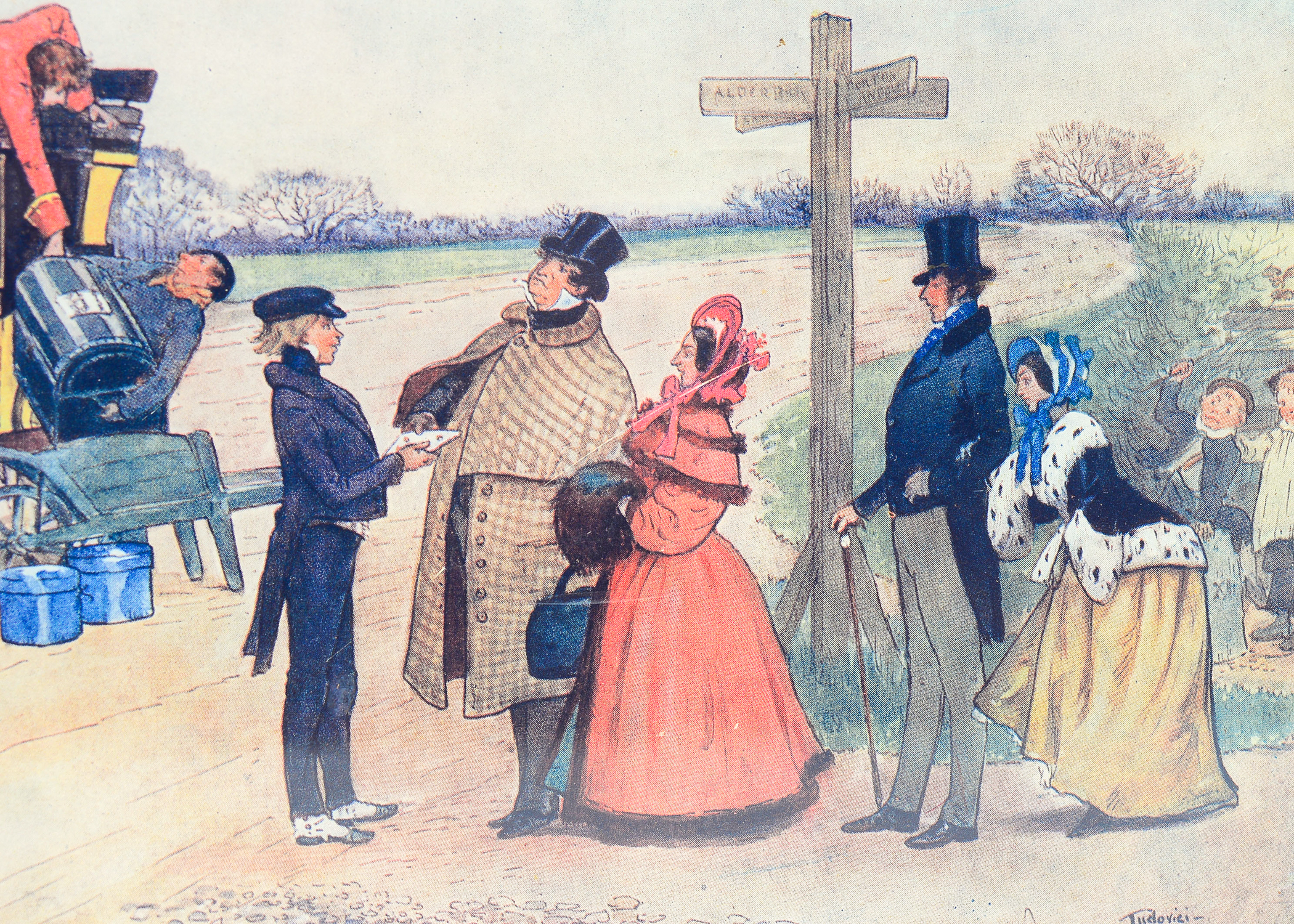 Three Framed Albert Ludovici Prints