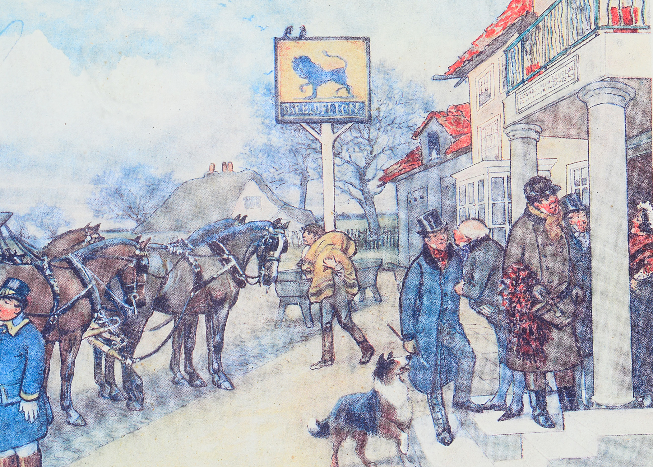 Four Framed Albert Ludovici Prints