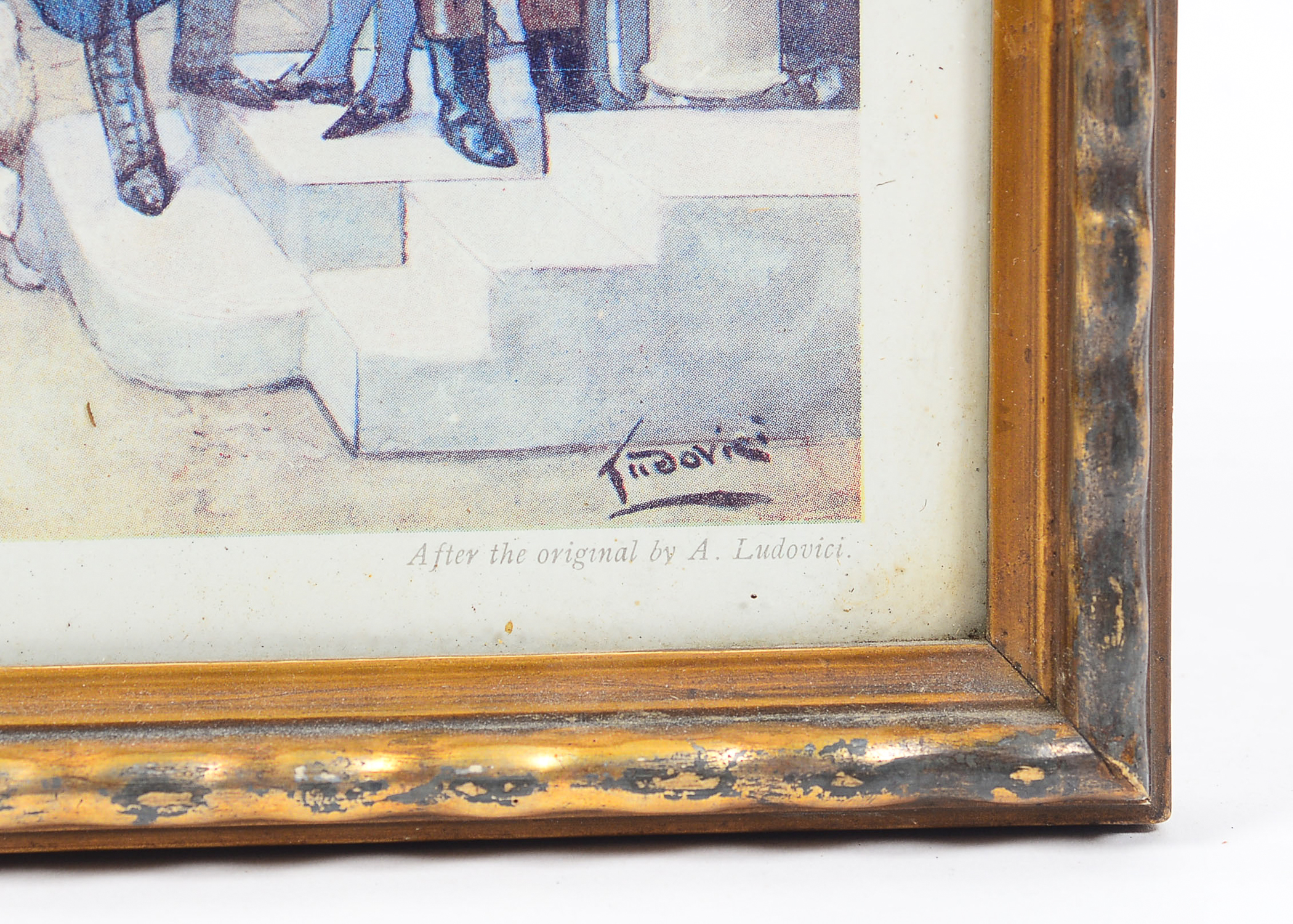 Four Framed Albert Ludovici Prints