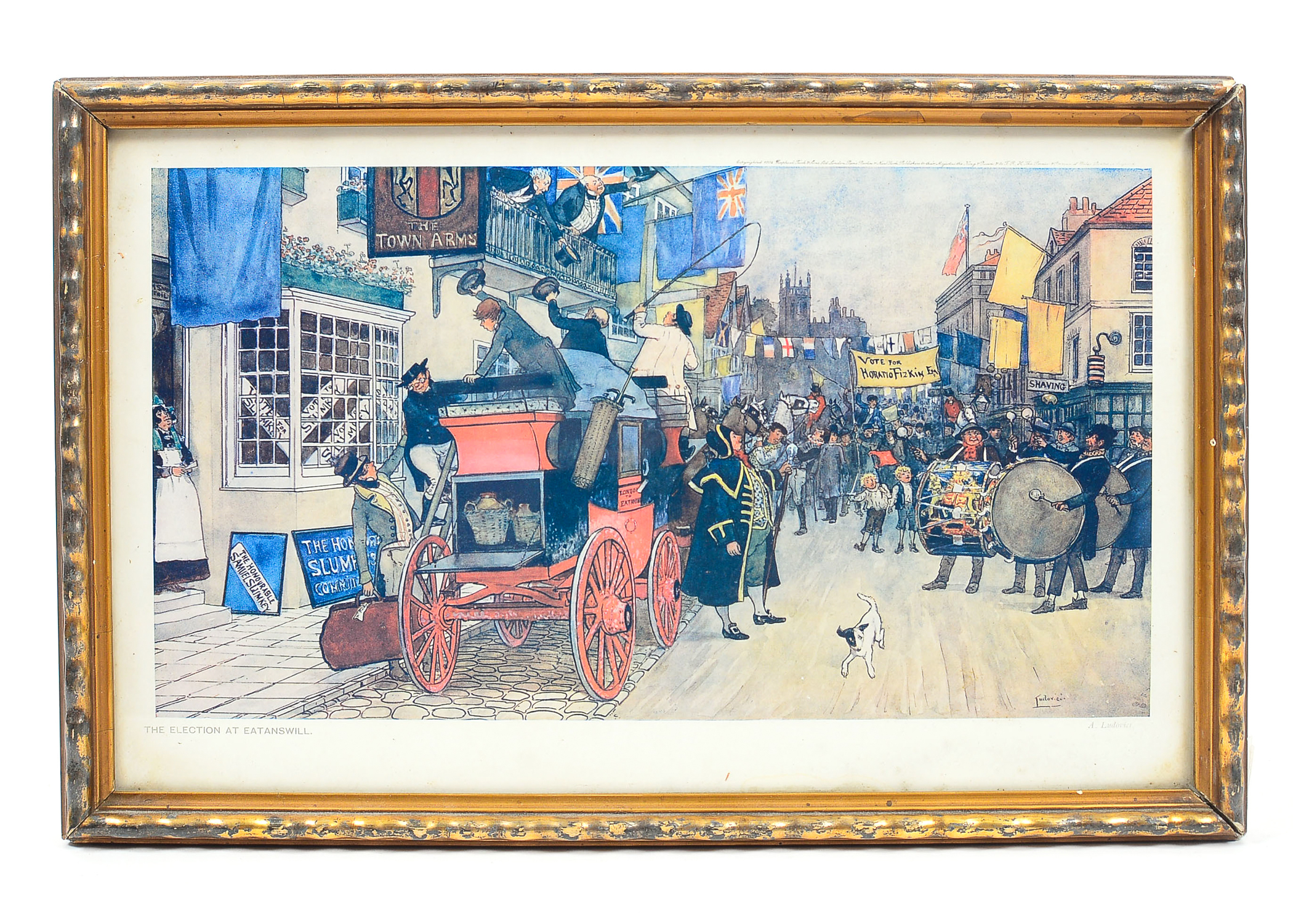 Four Framed Albert Ludovici Prints