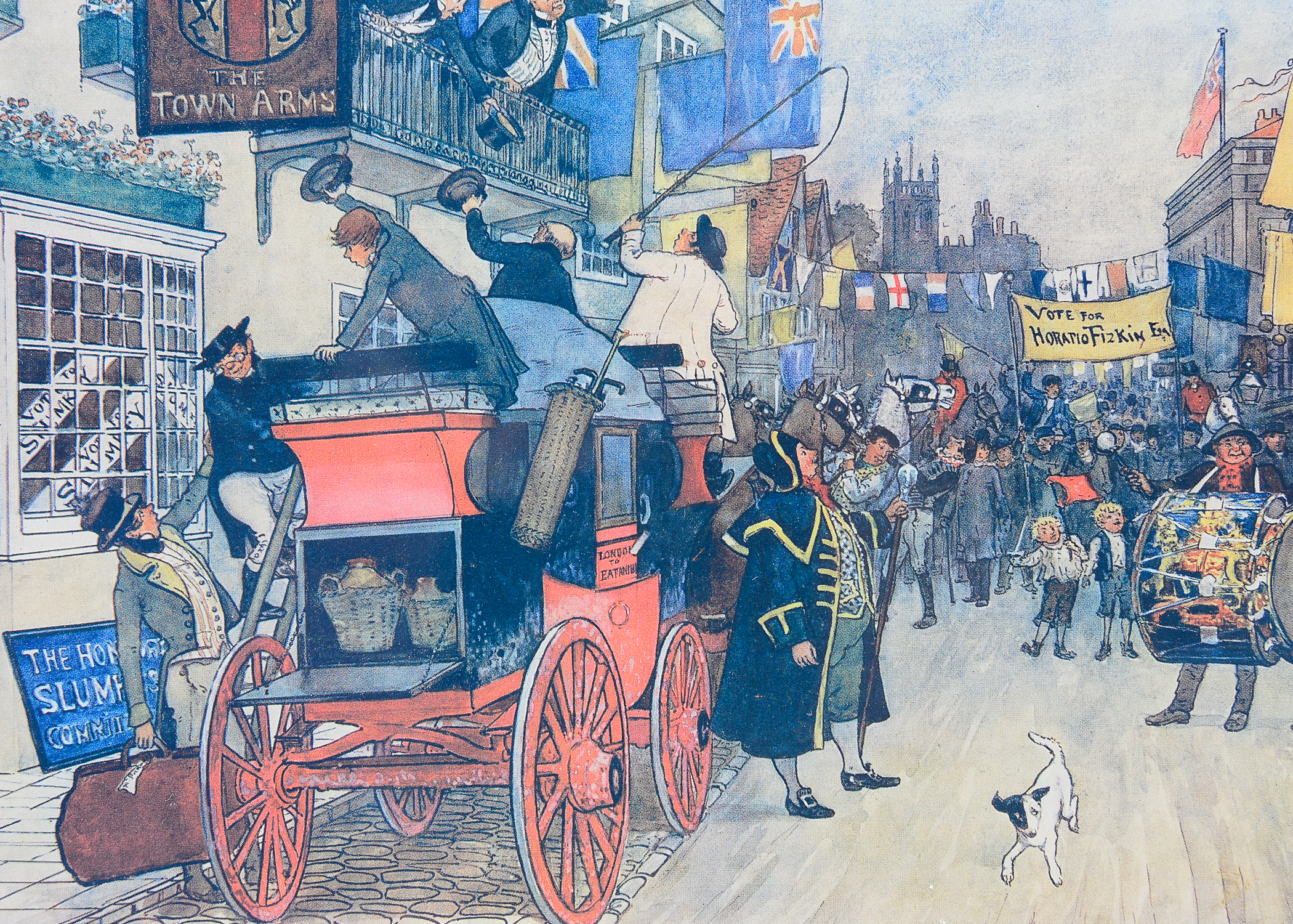 Four Framed Albert Ludovici Prints