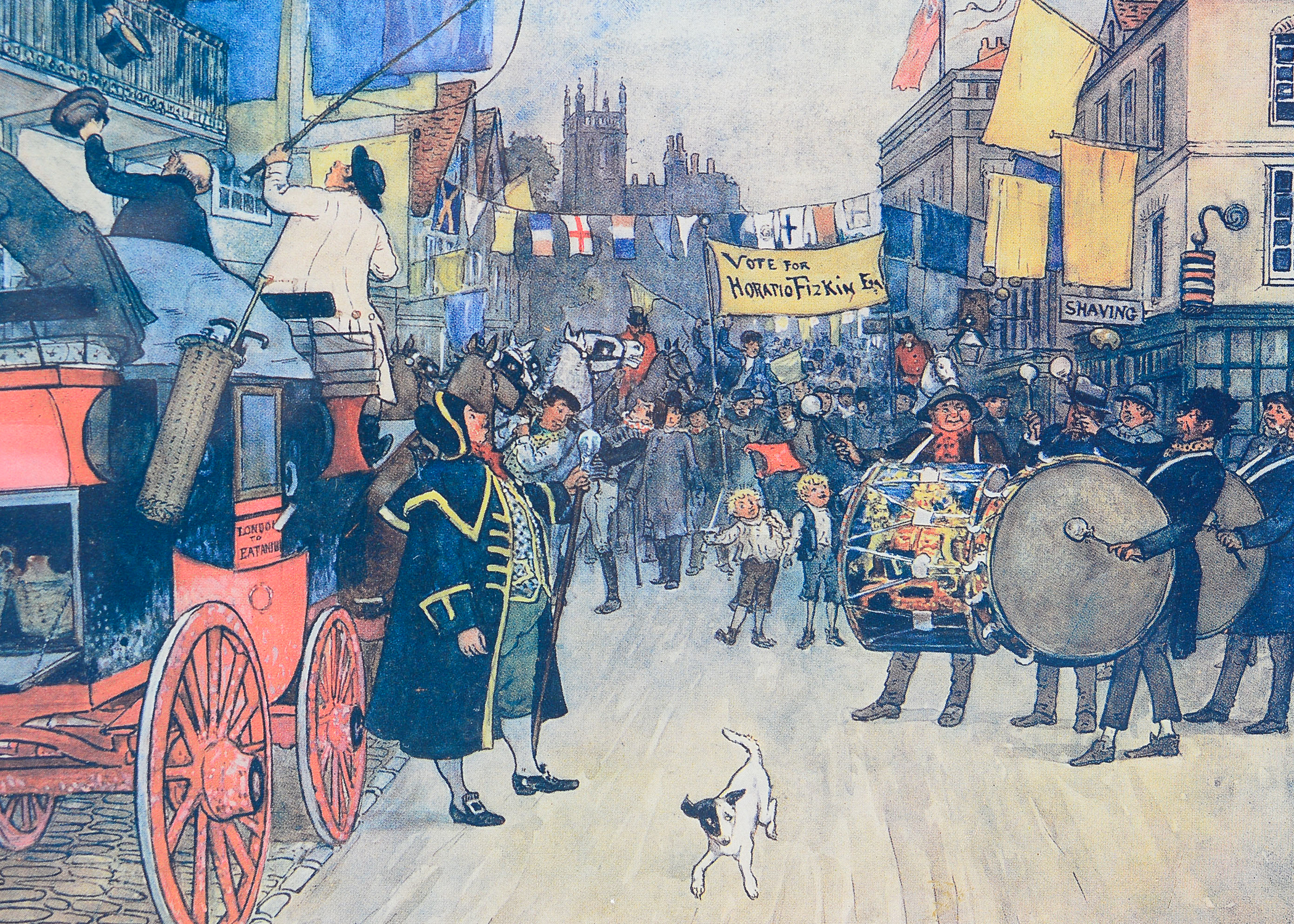 Four Framed Albert Ludovici Prints