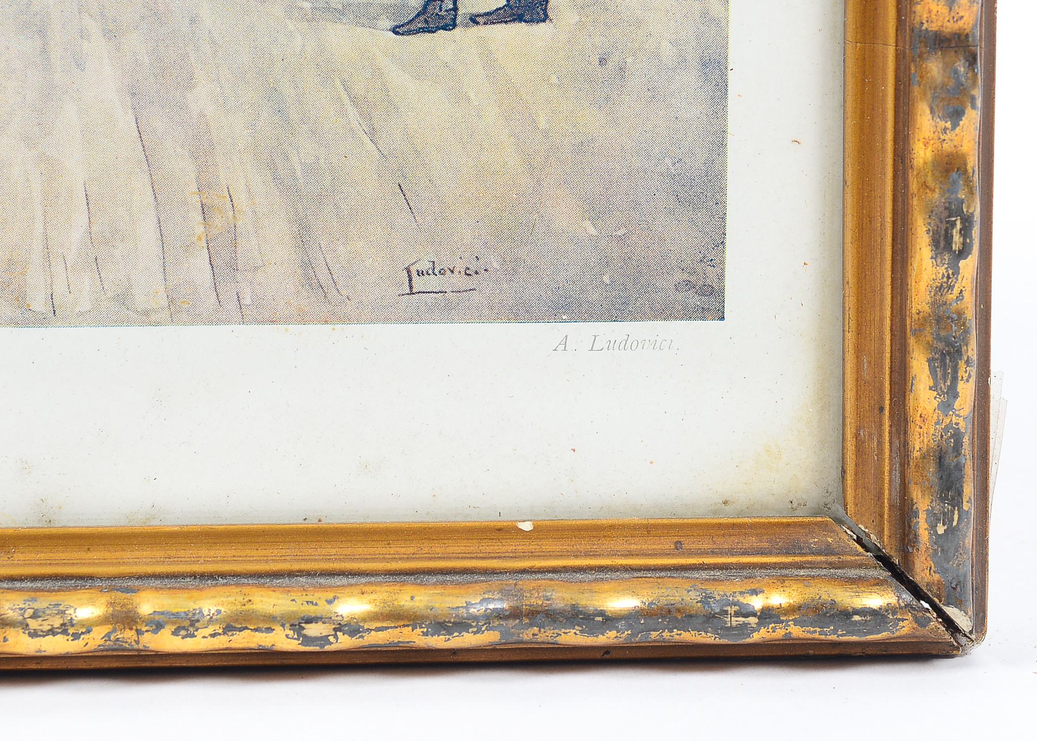 Four Framed Albert Ludovici Prints