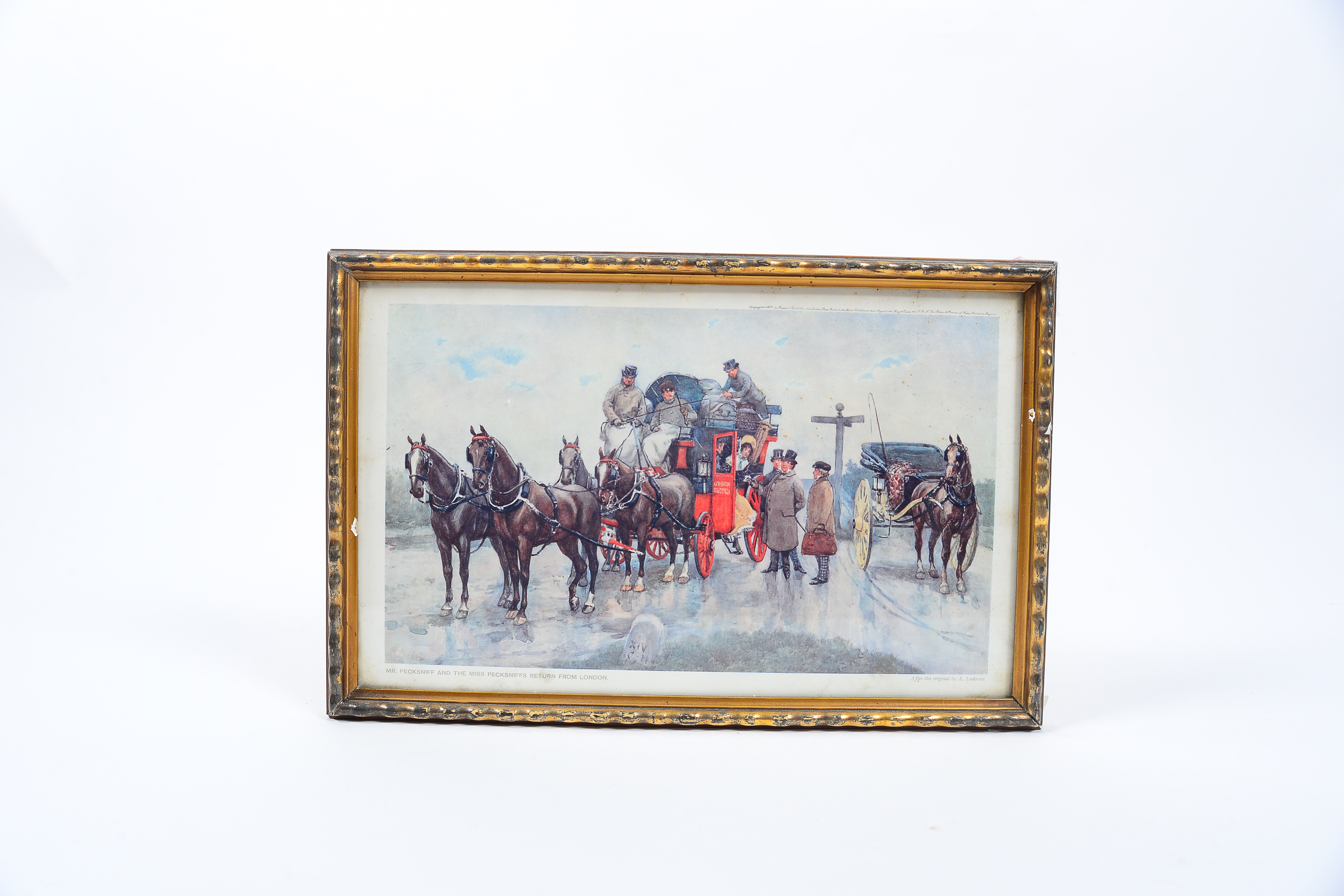 Four Framed Albert Ludovici Prints