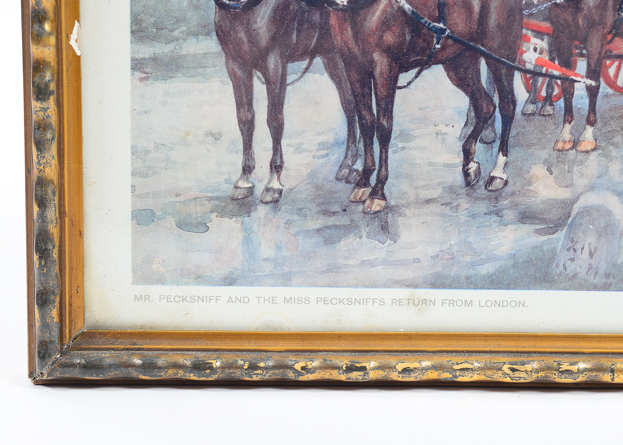 Four Framed Albert Ludovici Prints