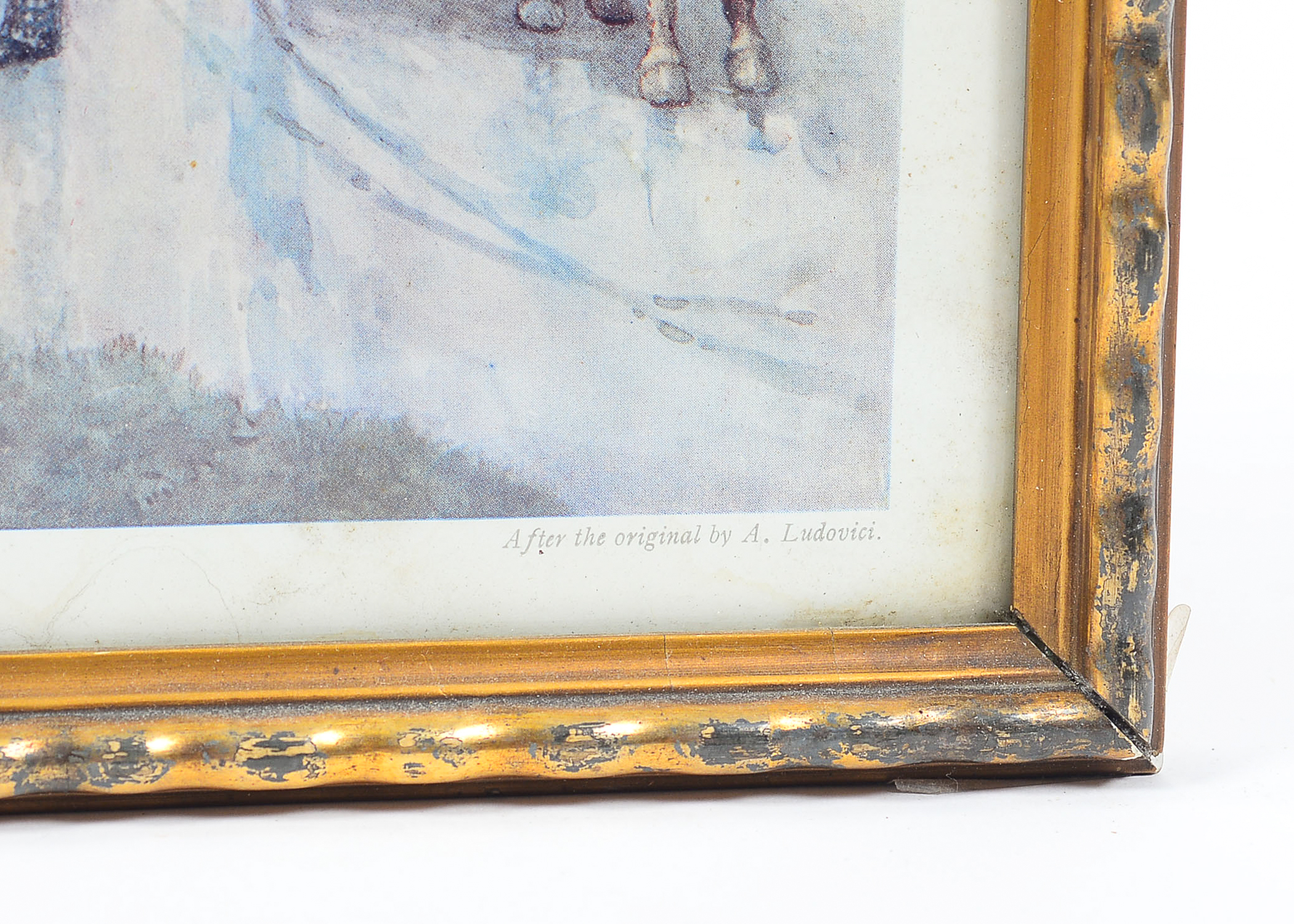 Four Framed Albert Ludovici Prints