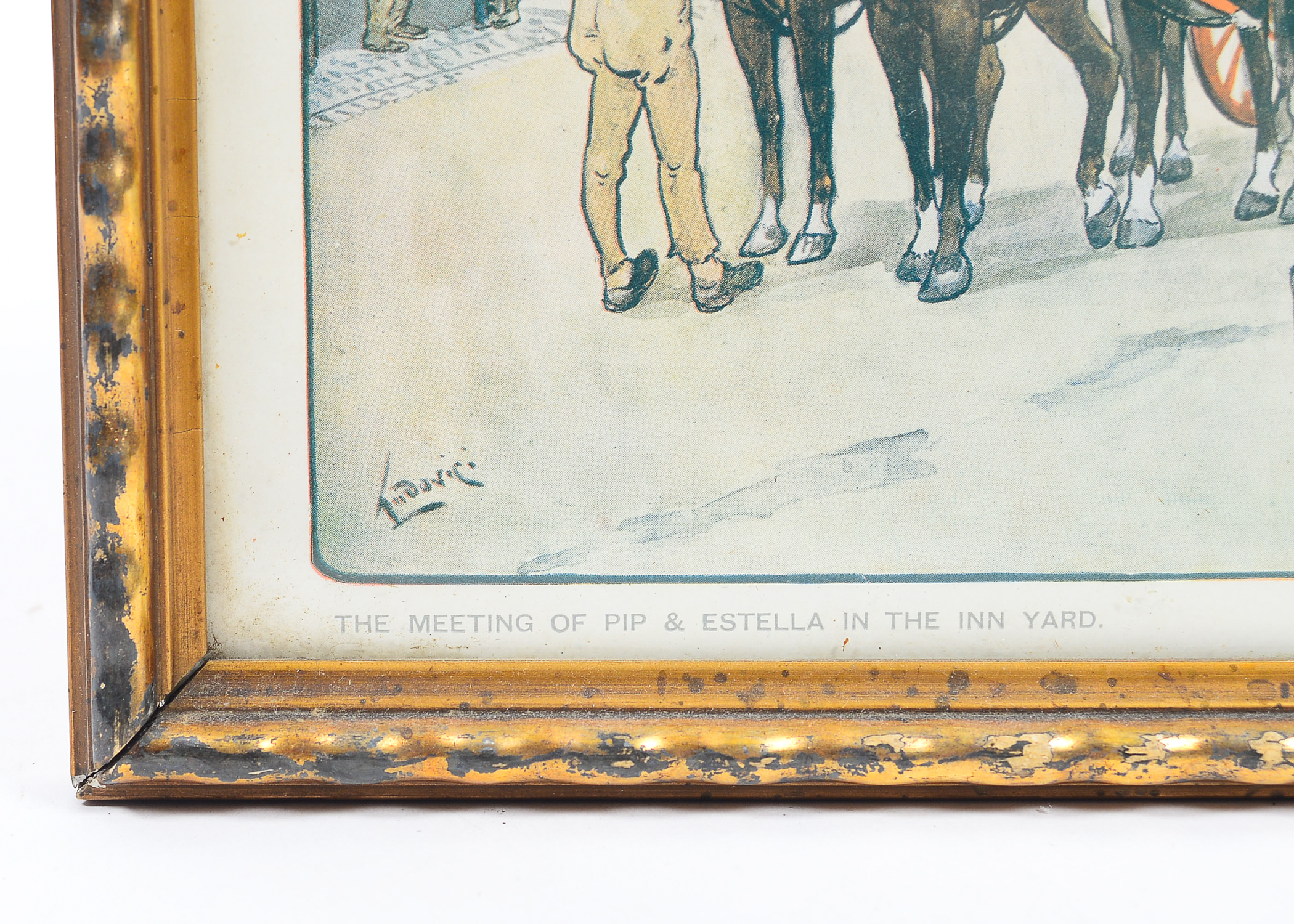 Four Framed Albert Ludovici Prints