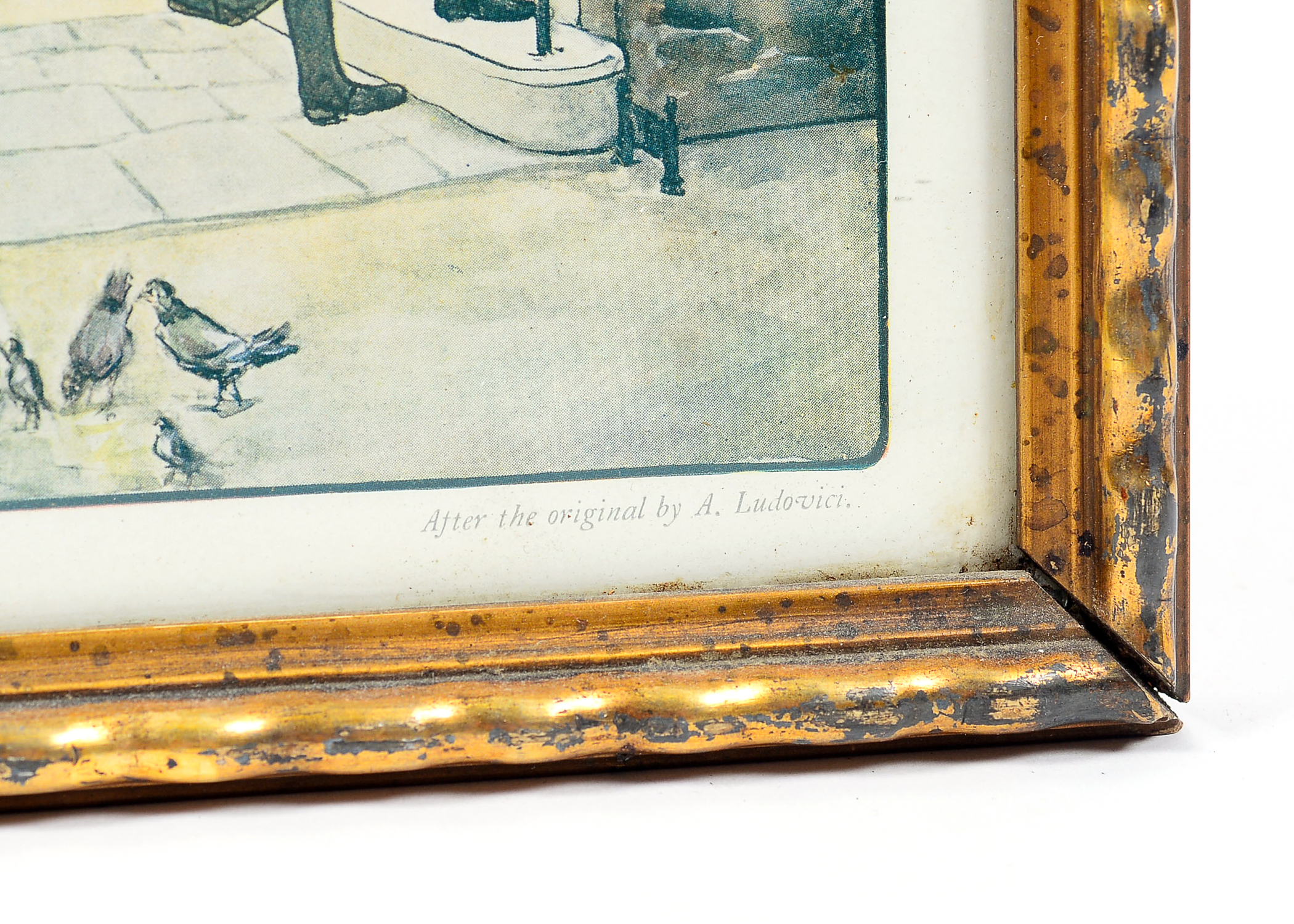 Four Framed Albert Ludovici Prints