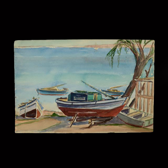 Graeme Mitchell Original Watercolor Painting