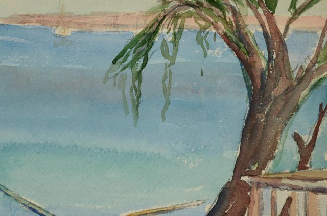 Graeme Mitchell Original Watercolor Painting