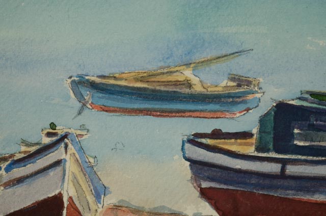 Graeme Mitchell Original Watercolor Painting