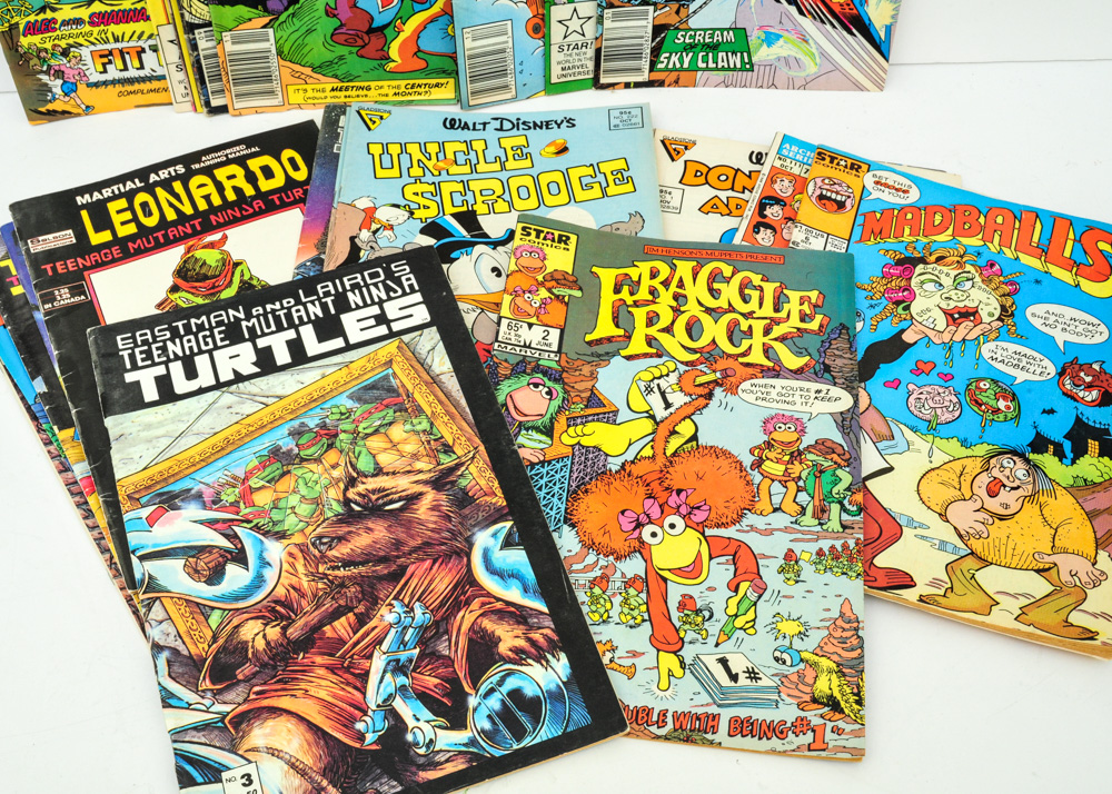 Collection of Vintage Gladstone, Star Comics, and Archie Comic Boocks