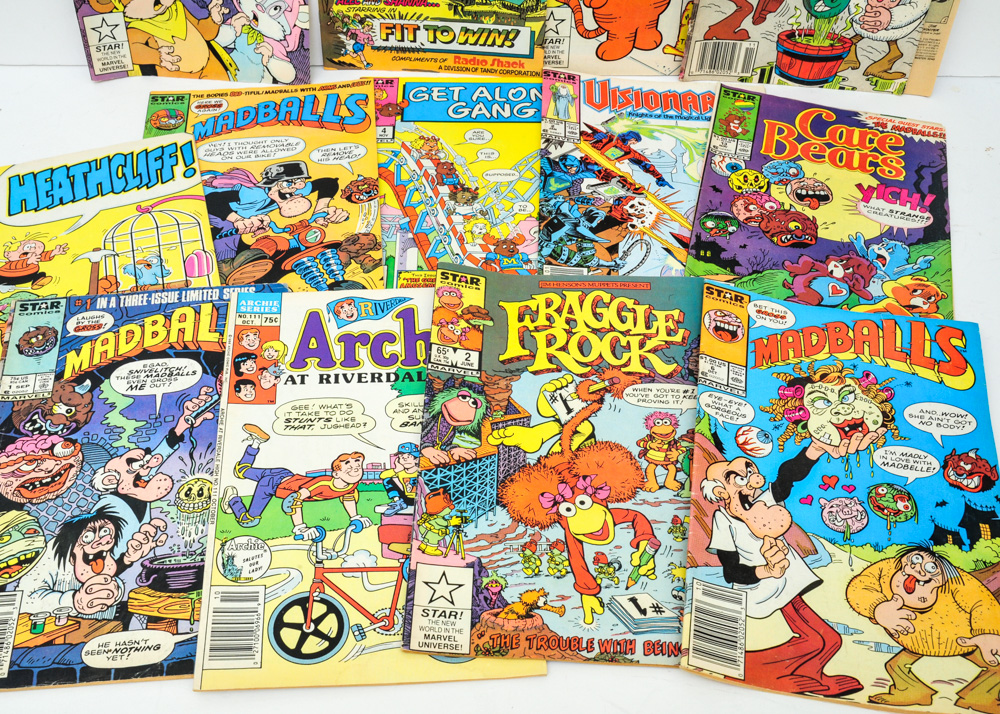 Collection of Vintage Gladstone, Star Comics, and Archie Comic Boocks