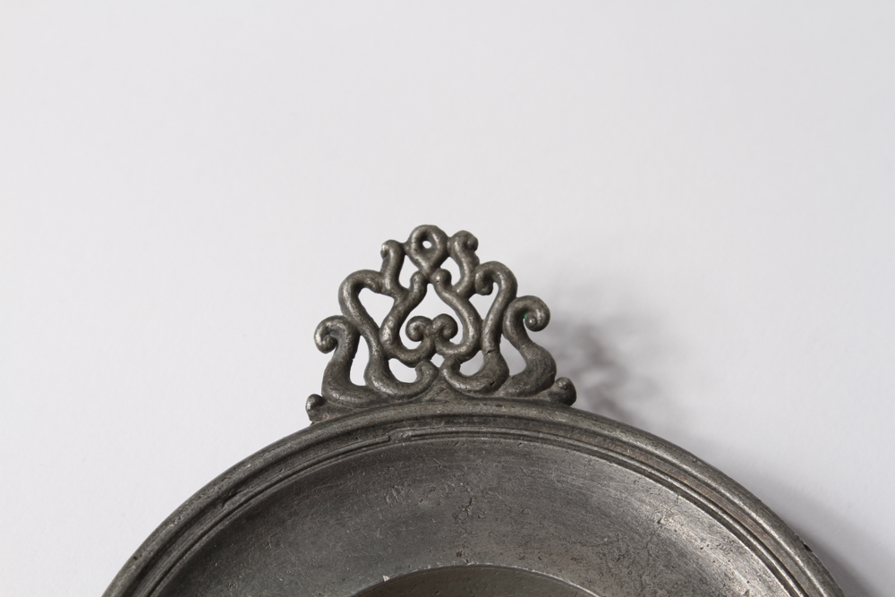 Pewter Chamberstick Candle Holders