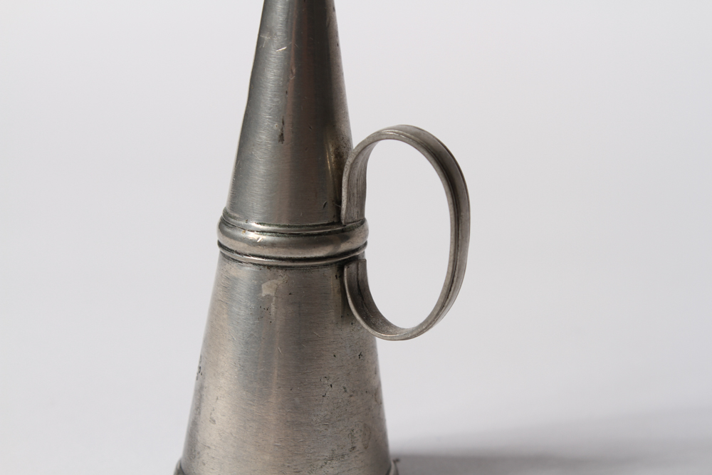 Pewter Chamberstick Candle Holders