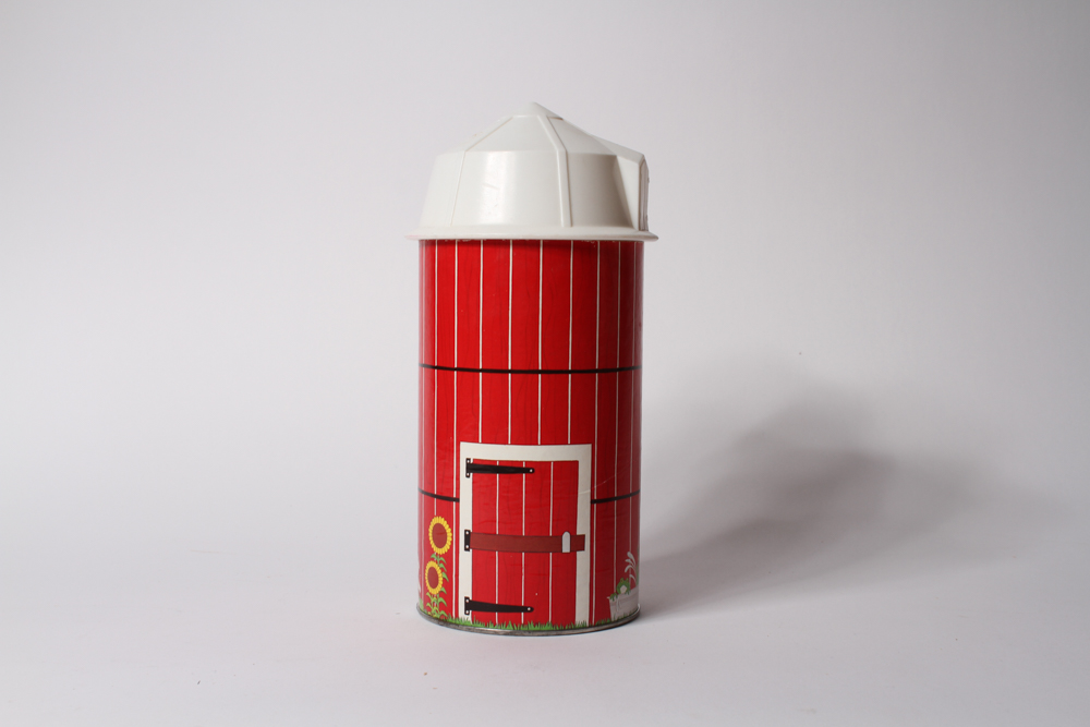 Vintage Fisher Price Barn with Animals and Merry-Go-Round Toys