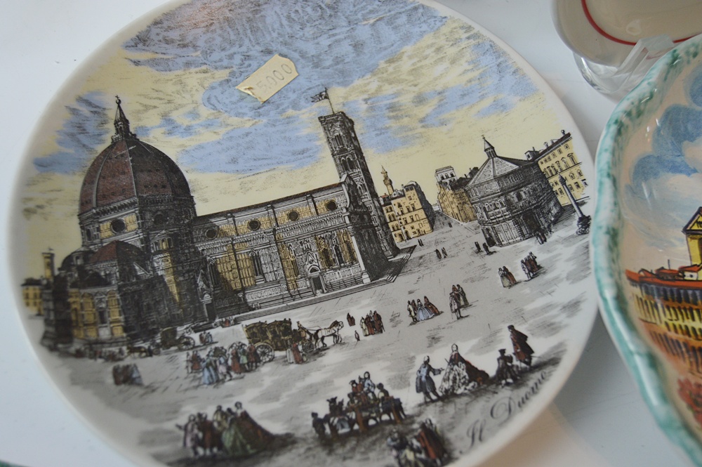 European Landmark Collectible Plates
