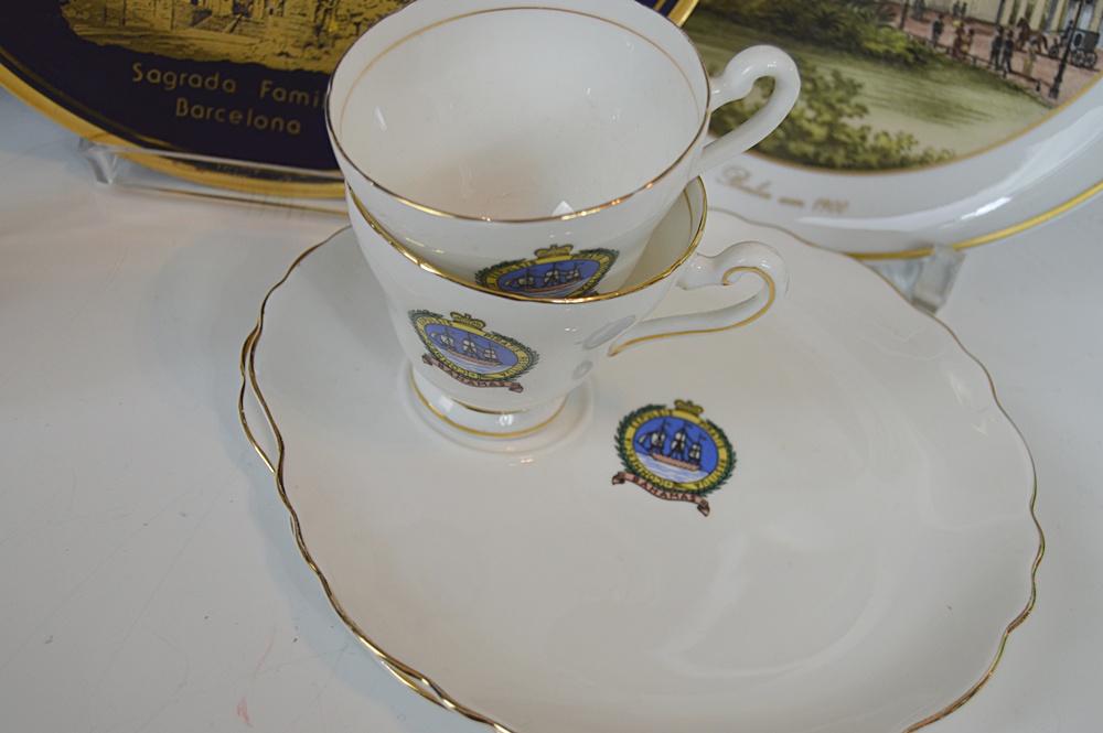 European Landmark Collectible Plates