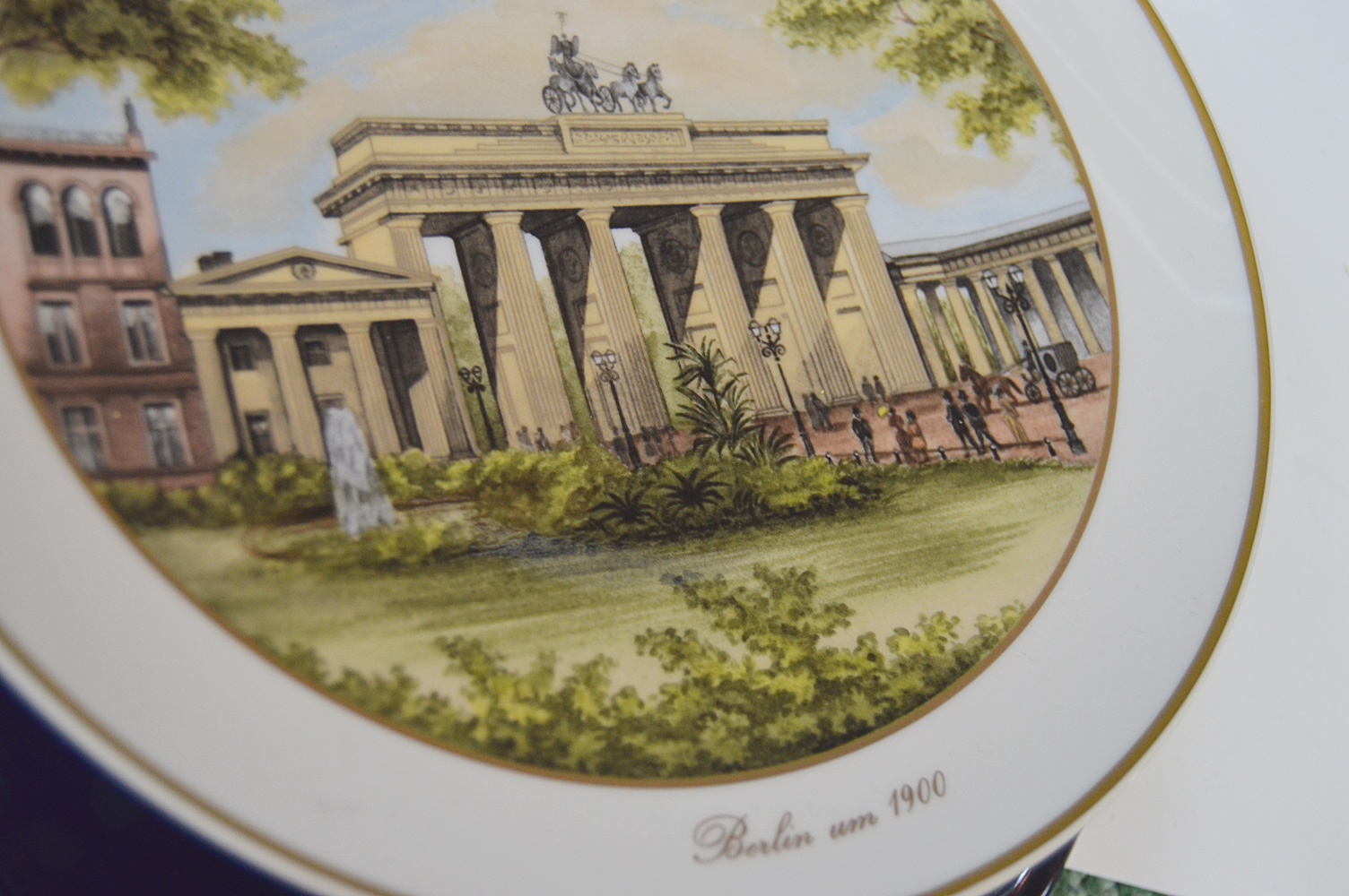 European Landmark Collectible Plates