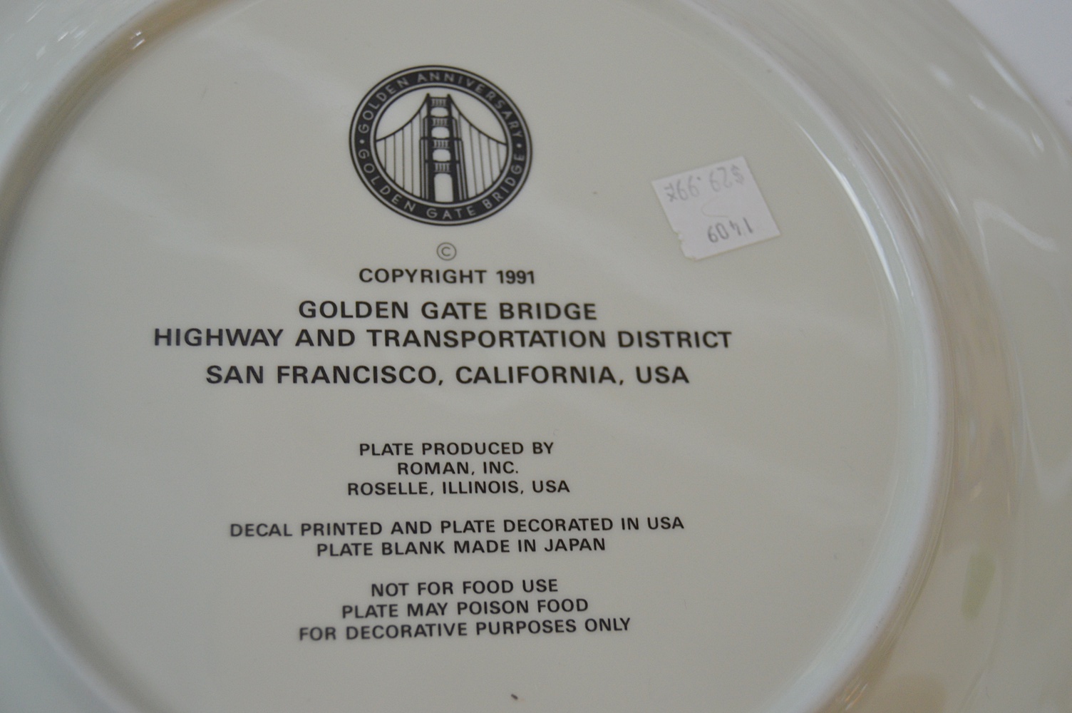 Collectible Plates with River Boats