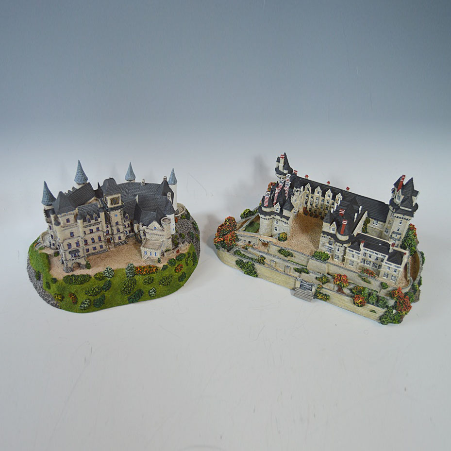 Pair of Castle Models