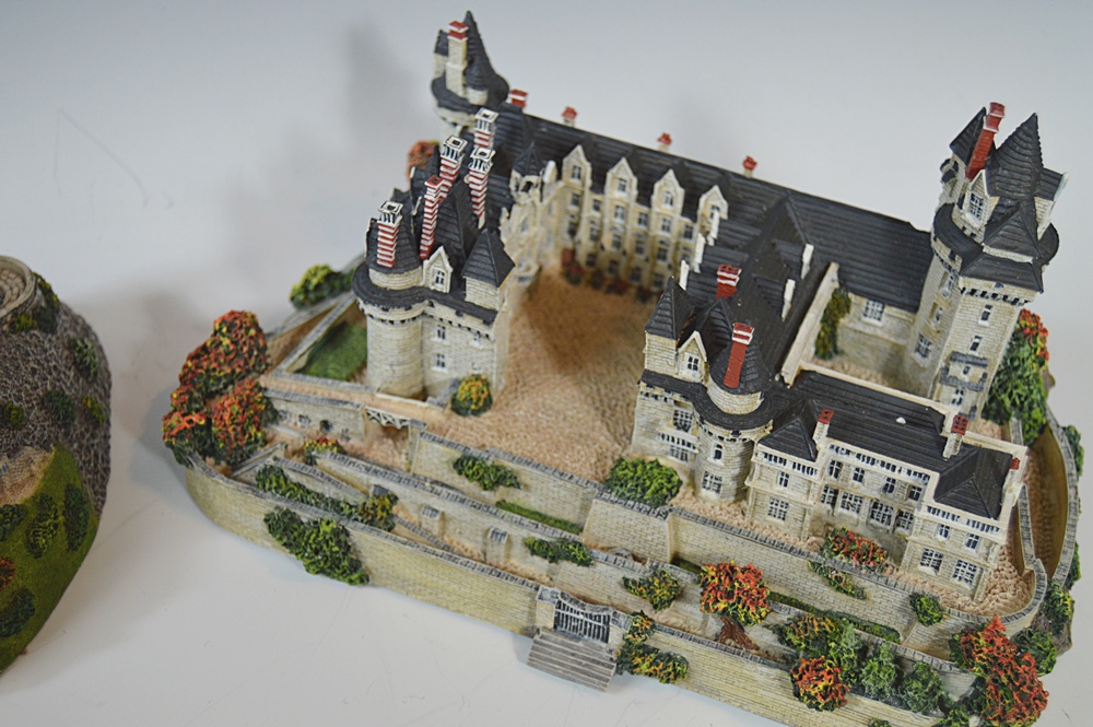 Pair of Castle Models