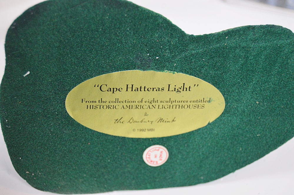 Lighthouse Models and Collectible Plate