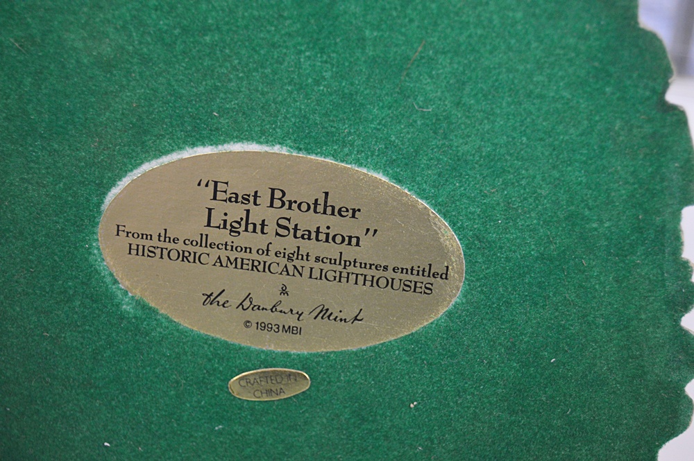 Lighthouse Models and Collectible Plate