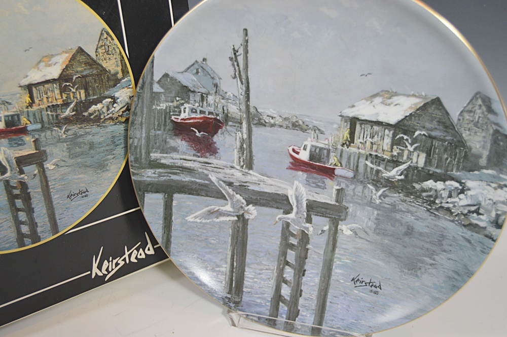 Lighthouse Models and Collectible Plate