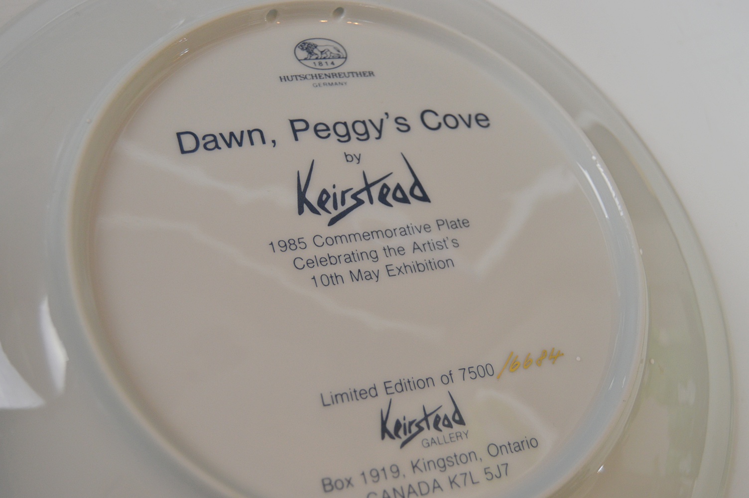 Lighthouse Models and Collectible Plate