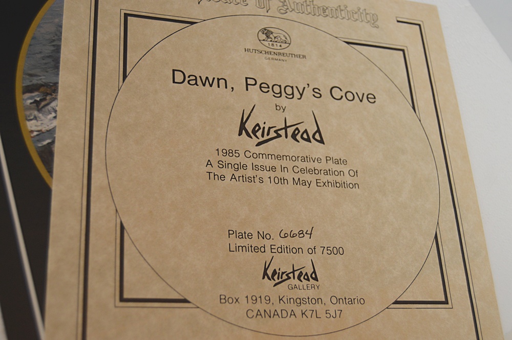 Lighthouse Models and Collectible Plate