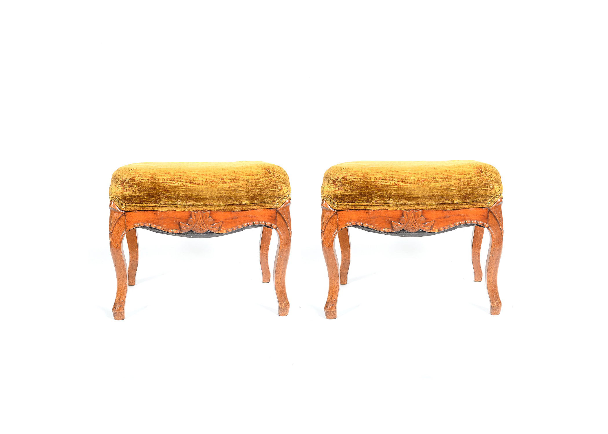 Pair of Vintage Foot Stools