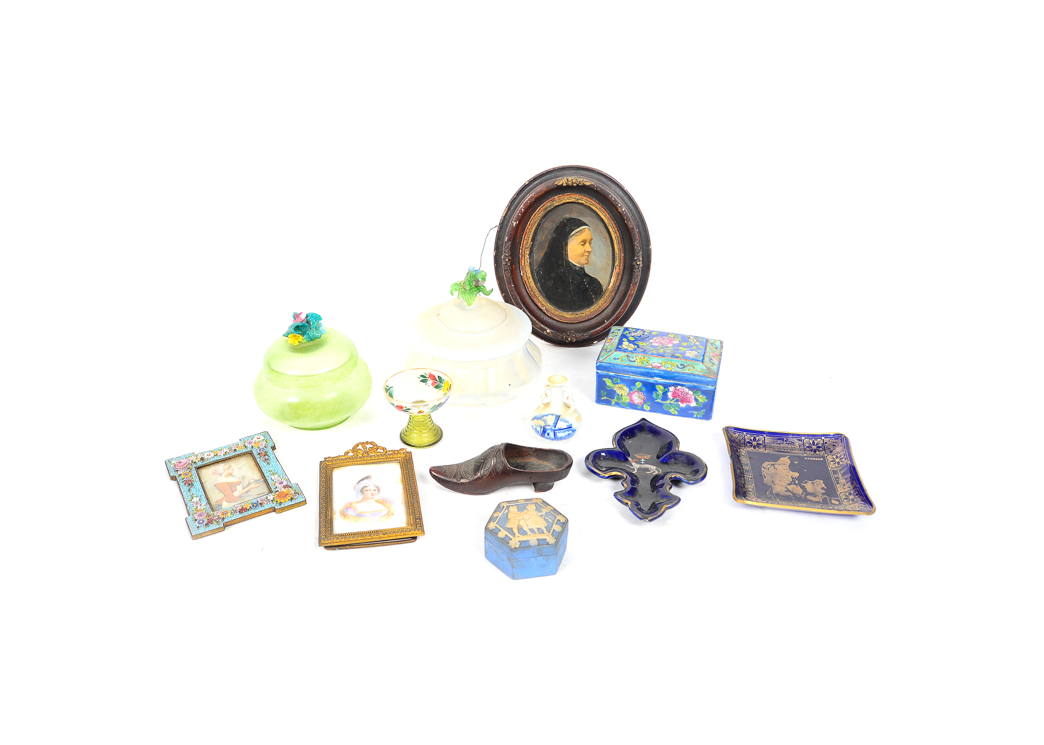 Assortment of Antique and Vintage Home Decor