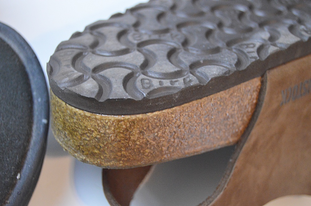 Men's Shoes, Size 9.5 with Rockport and Birkenstocks