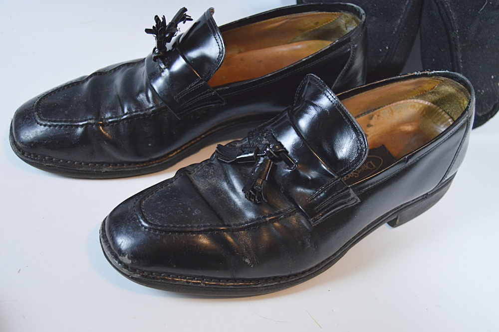 Men's Shoes, Size 9.5 with Rockport and Birkenstocks