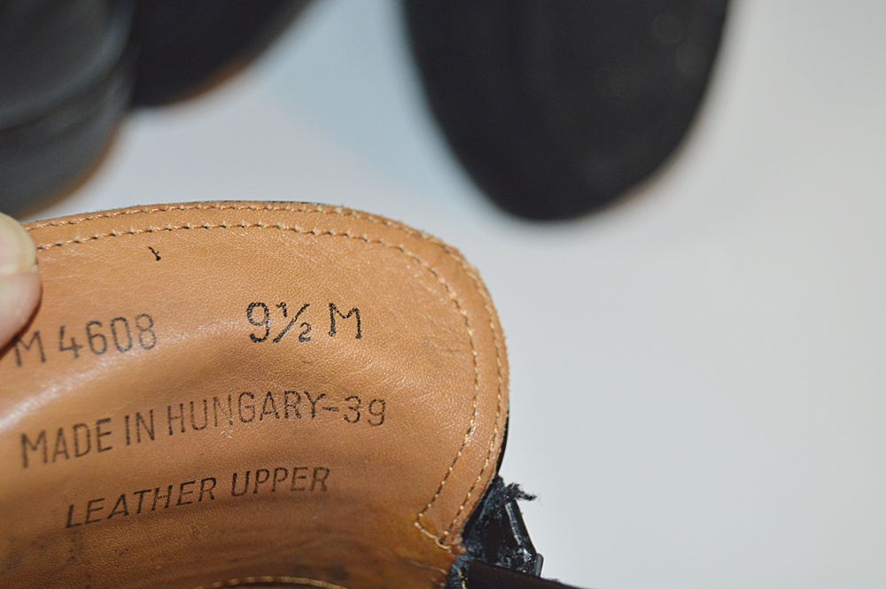 Men's Shoes, Size 9.5 with Rockport and Birkenstocks