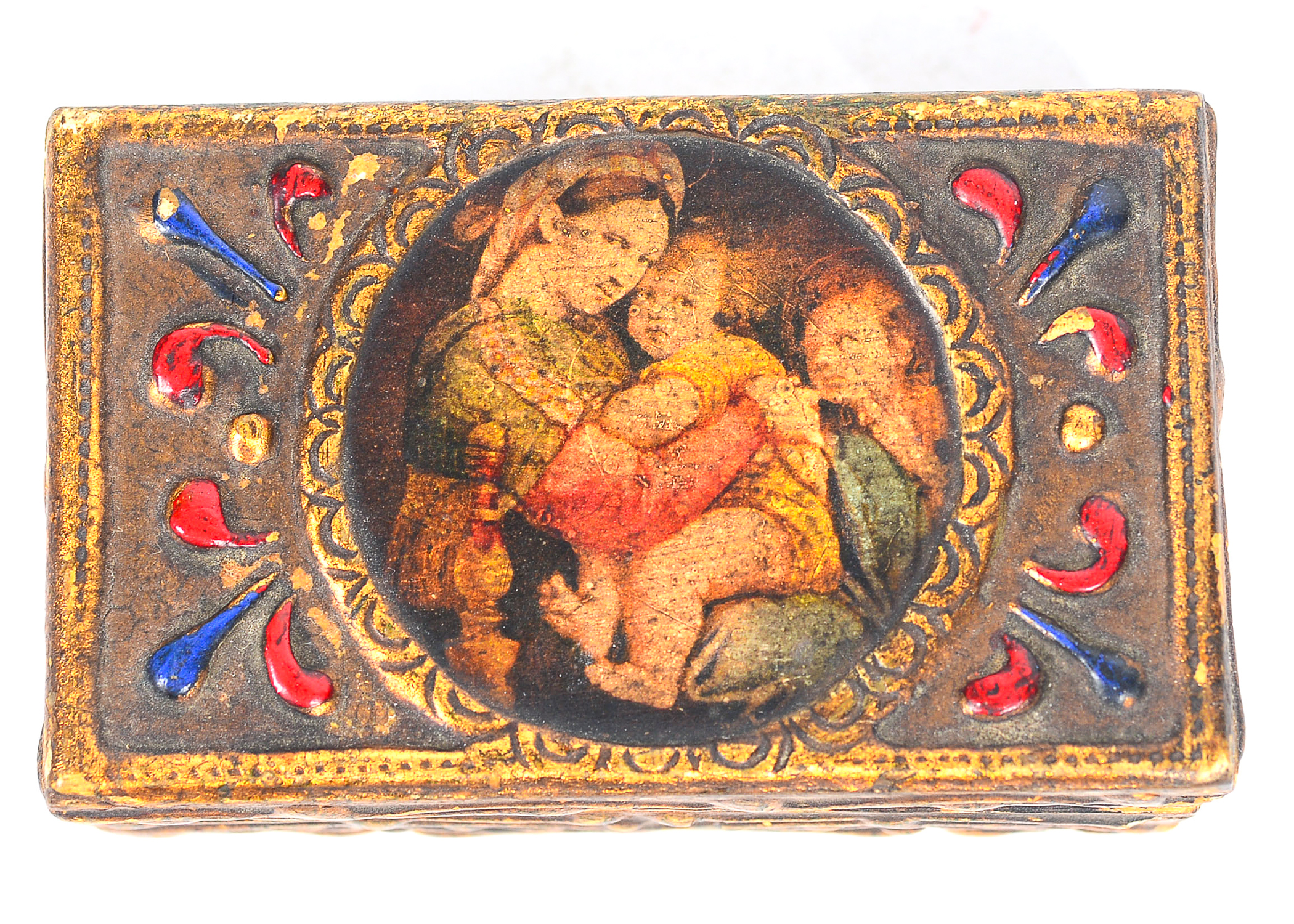 Collection of Hand Painted Wooden Jewelry Boxes