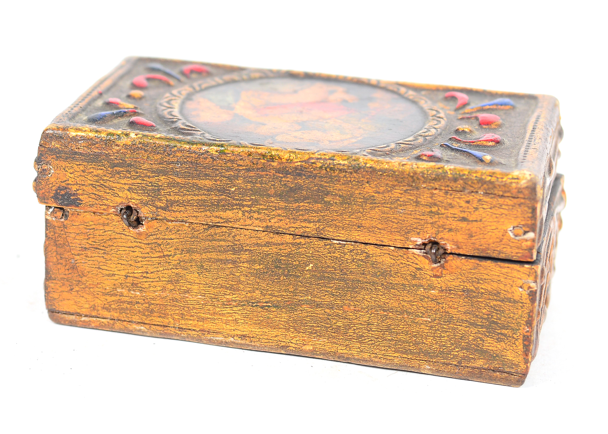 Collection of Hand Painted Wooden Jewelry Boxes