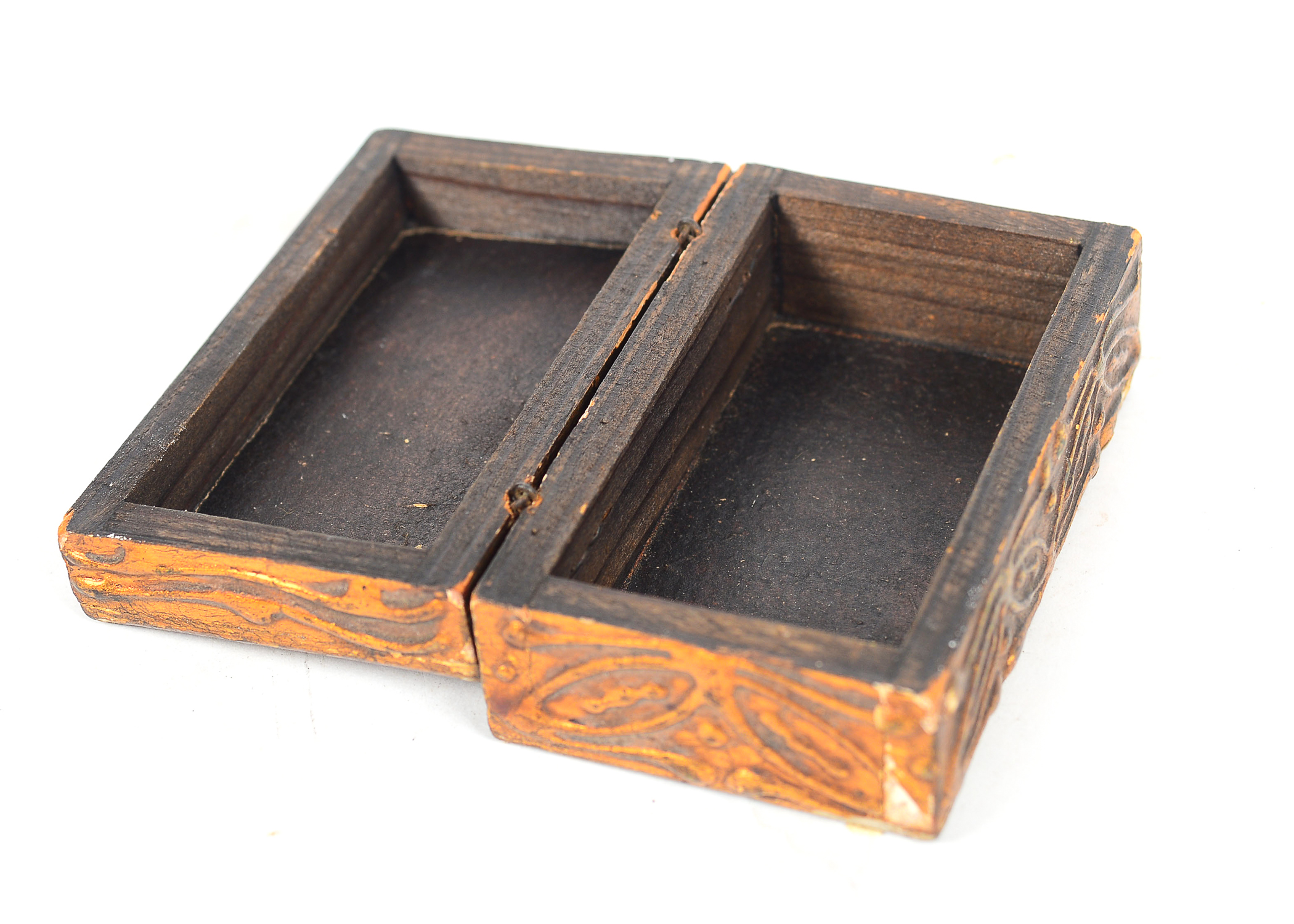 Collection of Hand Painted Wooden Jewelry Boxes