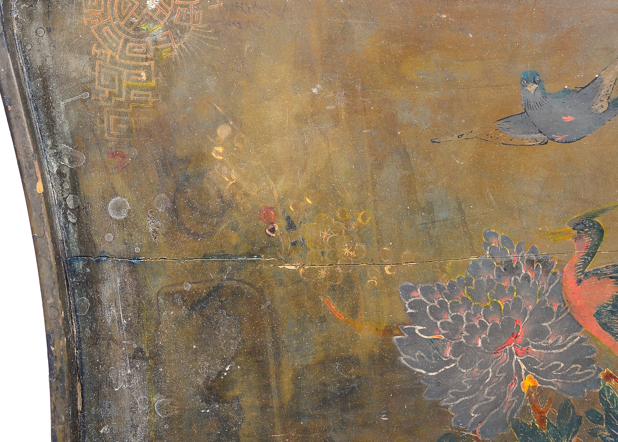 Hand Painted Wooden Tray