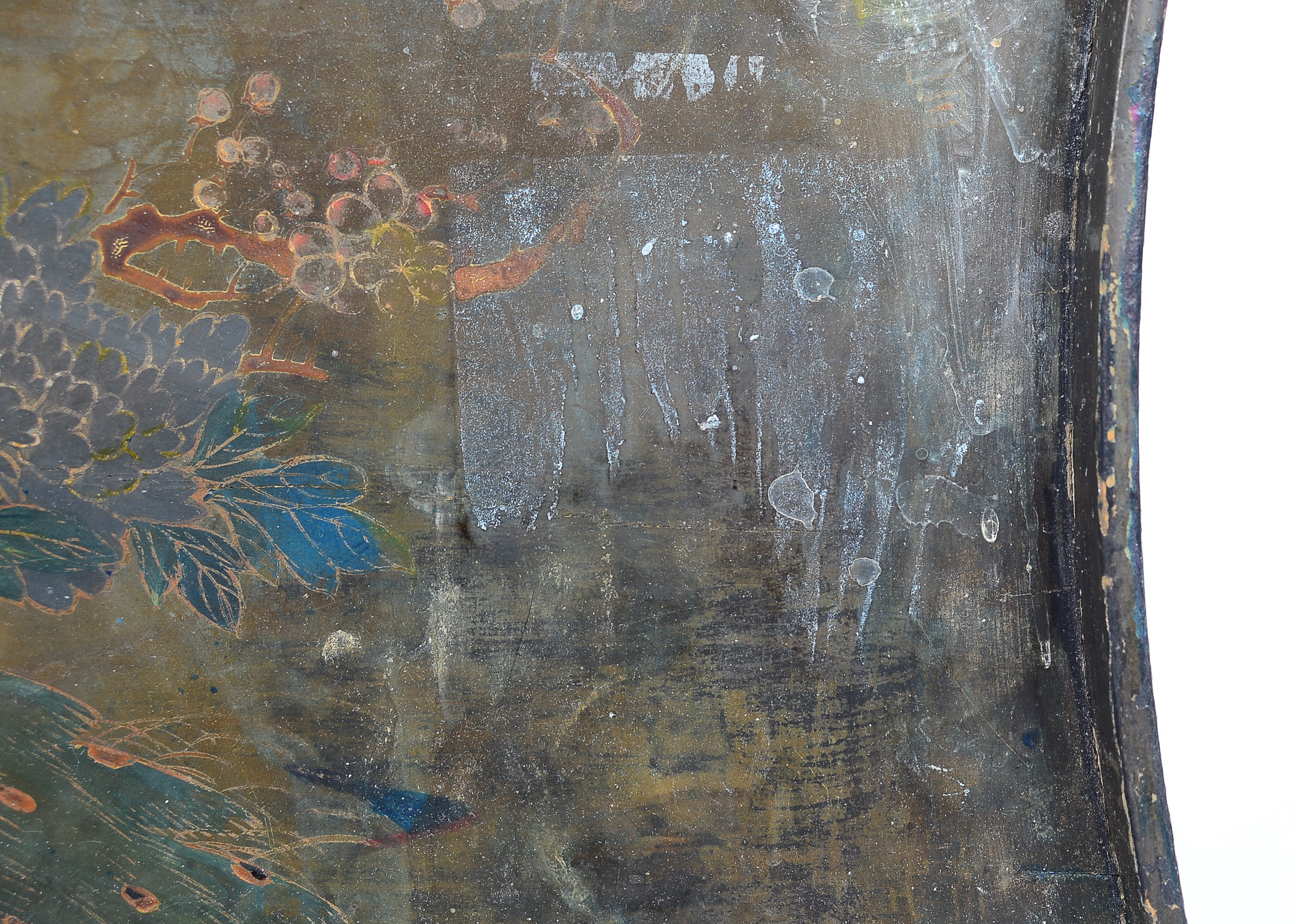 Hand Painted Wooden Tray