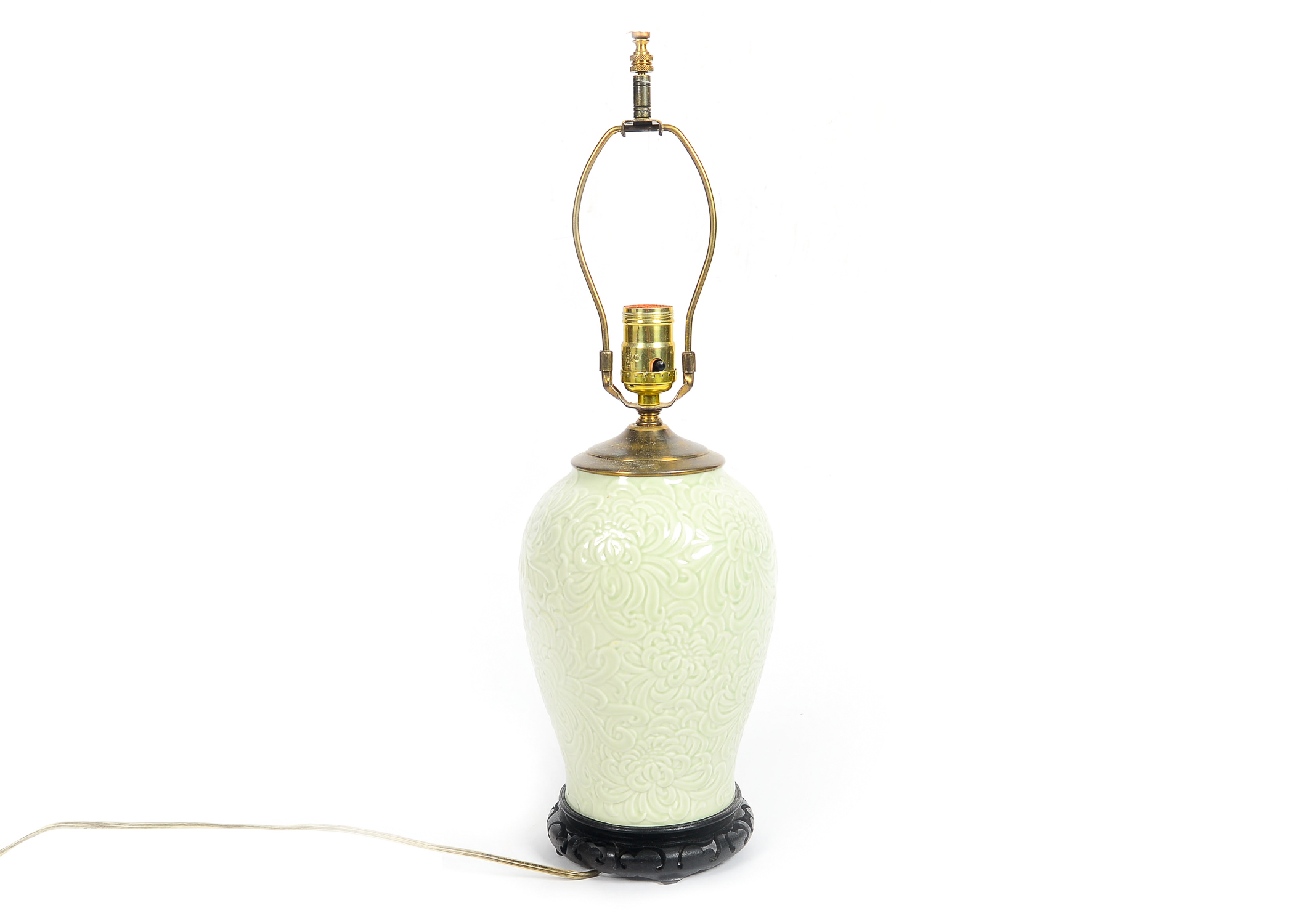 Ceramic Patterned Table Lamp