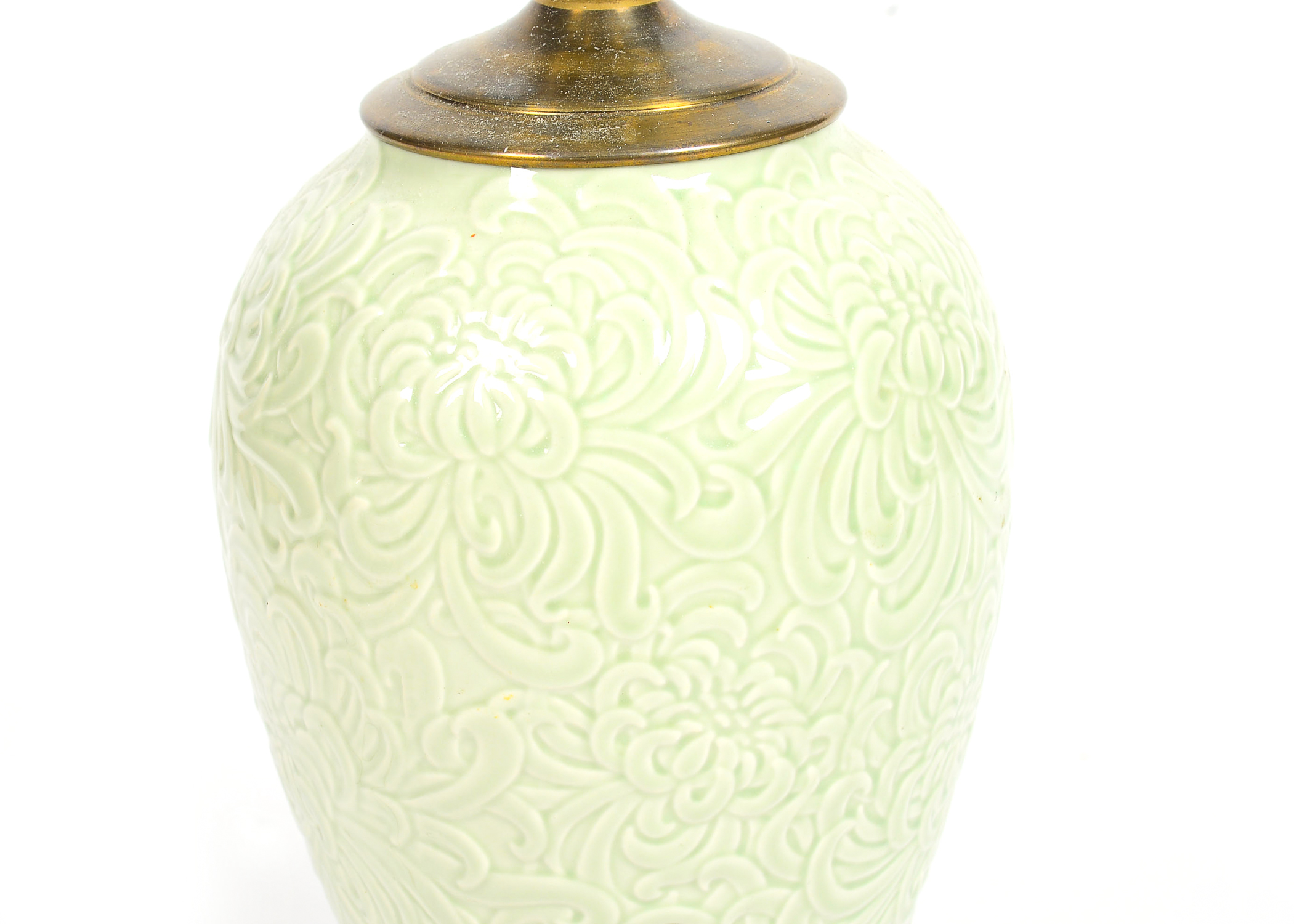 Ceramic Patterned Table Lamp