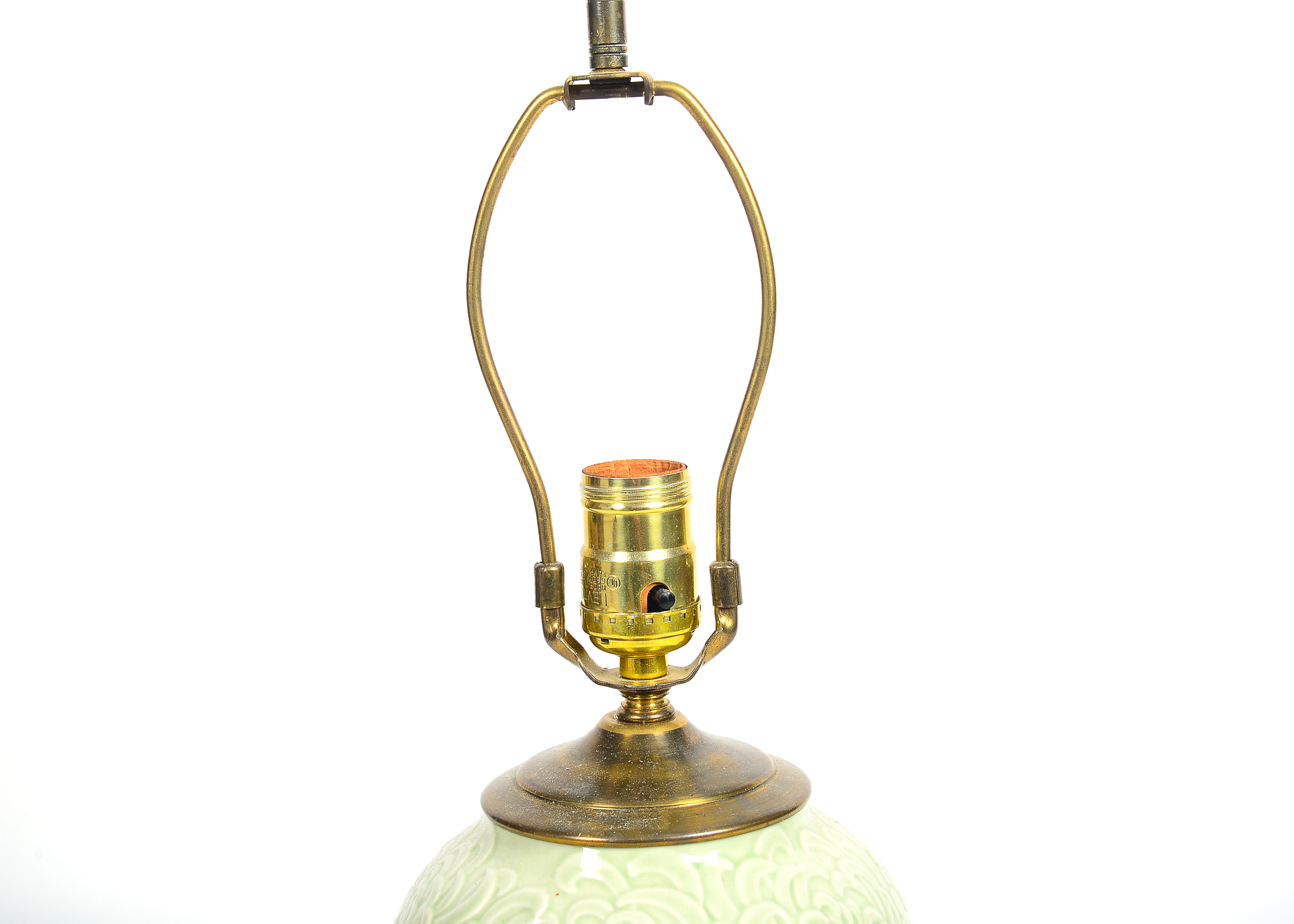 Ceramic Patterned Table Lamp